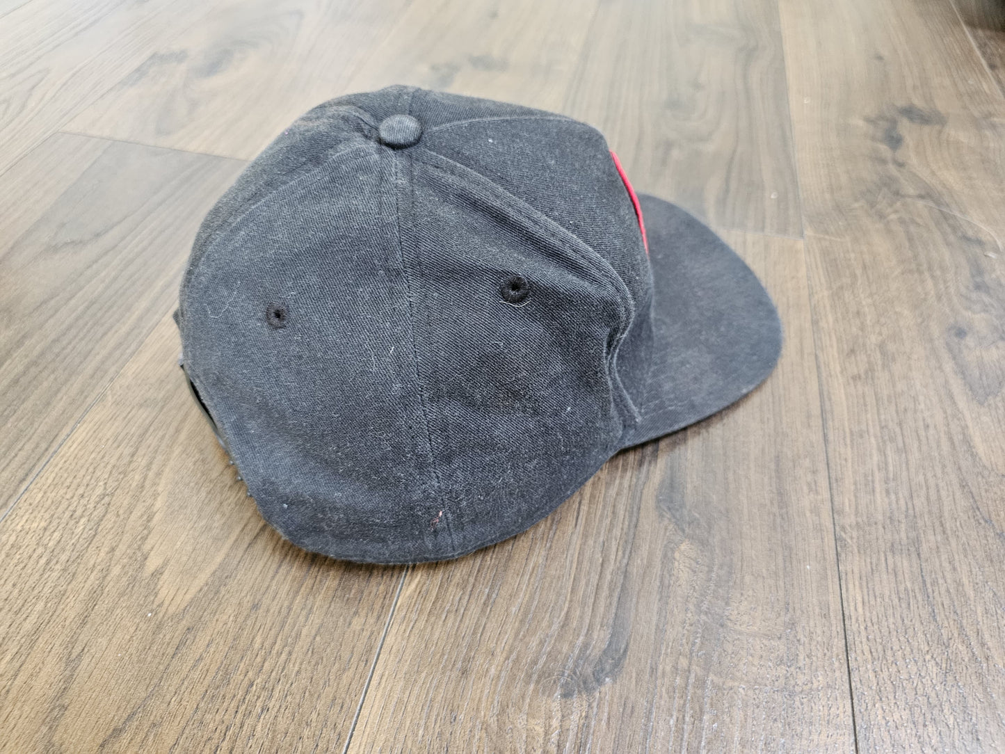 Quiksilver X Stranger Unisex Things Collab Snap Back Hat In Black - Adjustable