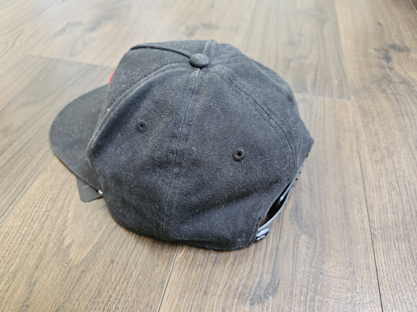 Quiksilver X Stranger Unisex Things Collab Snap Back Hat In Black - Adjustable