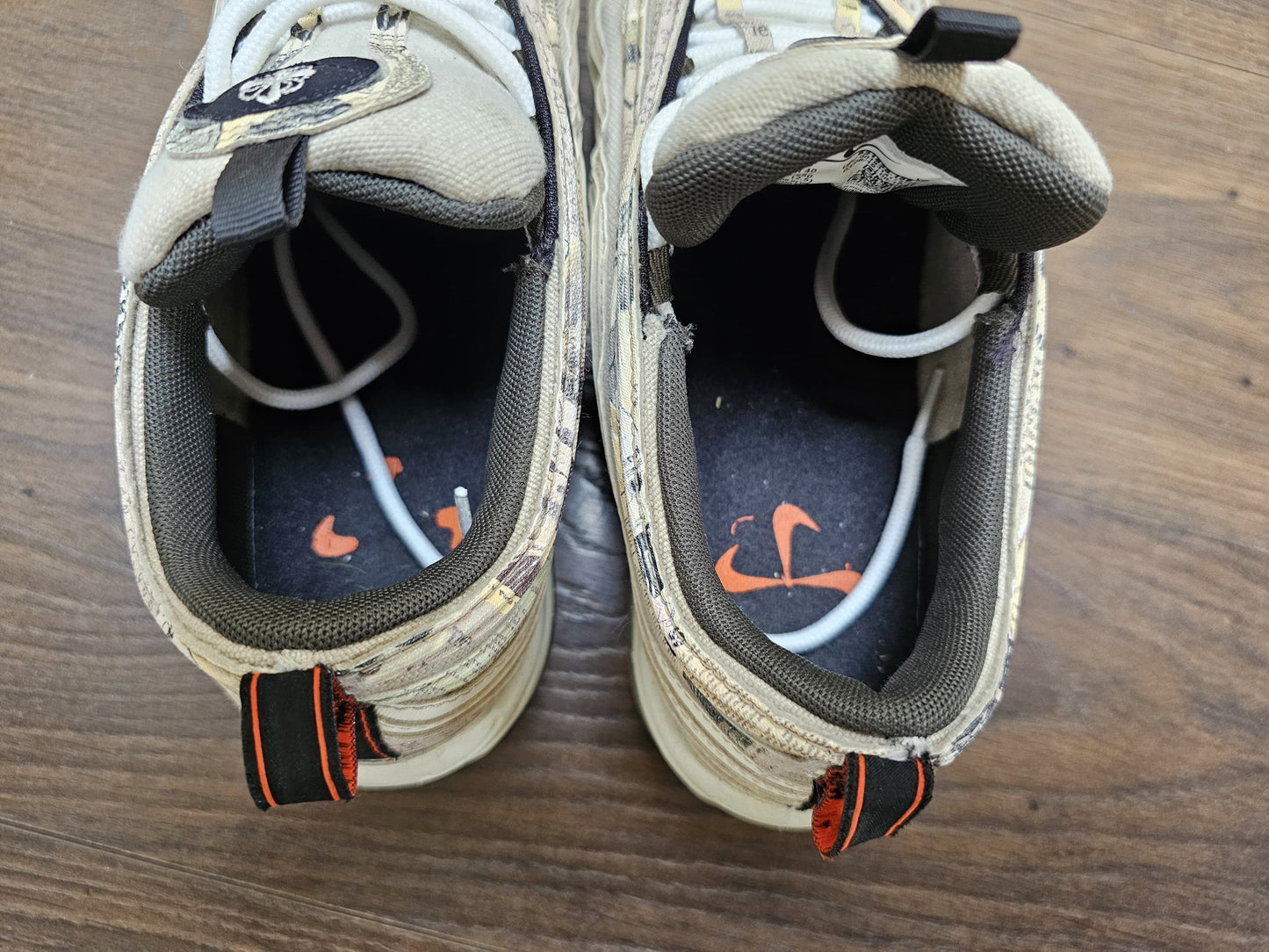 Nike Air Max 97 Trainers Newspaper 921826-108 - UK 6