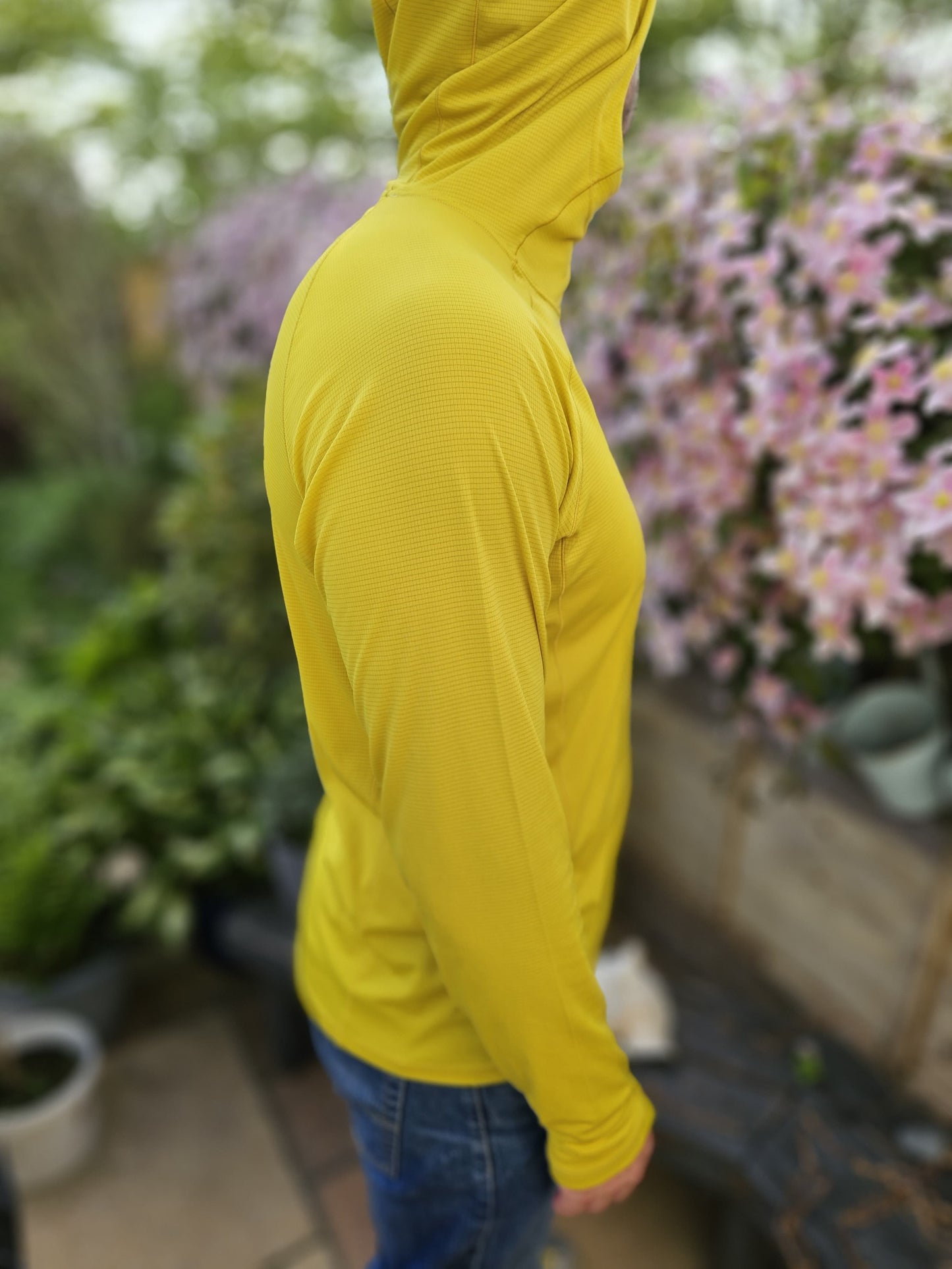 Rab Lightweight Technical Long Sleeve T-Shirt Hoodie - L/Large