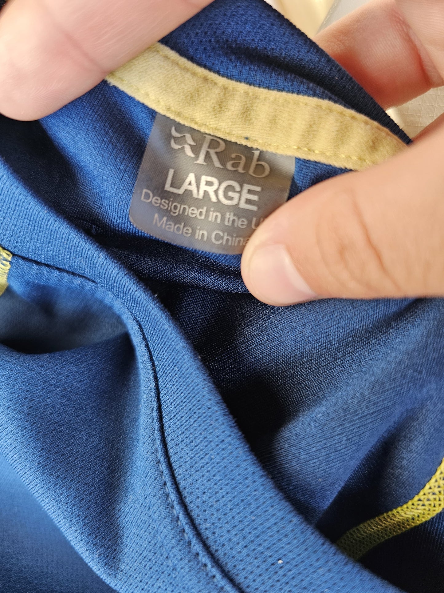 Rab Lightweight Technical Wicking Base Layer/T-Shirt - L/Large