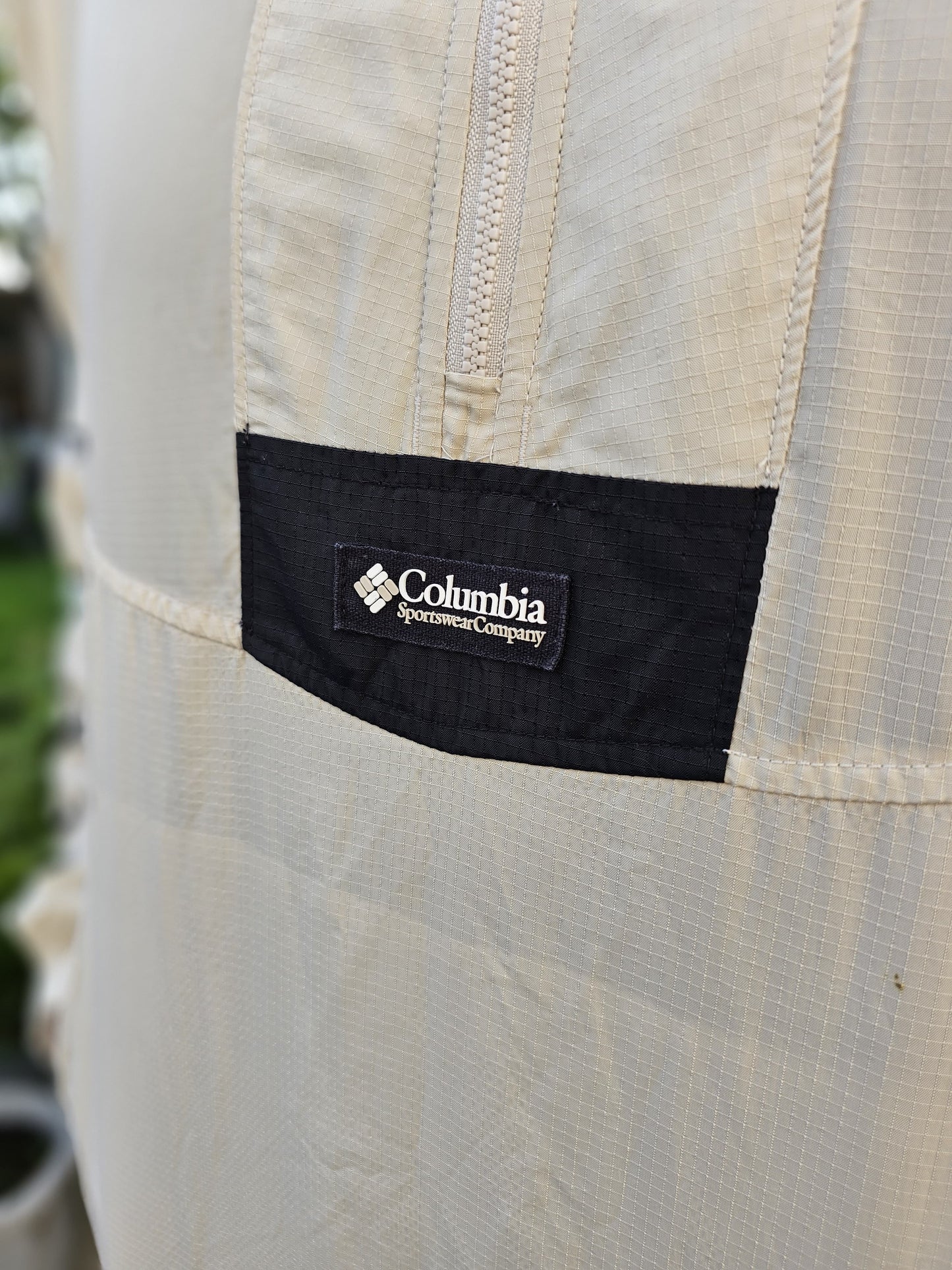 Mens Columbia Full Tracksuit Top & Bottoms Wind Breaker - M/Medium/30
