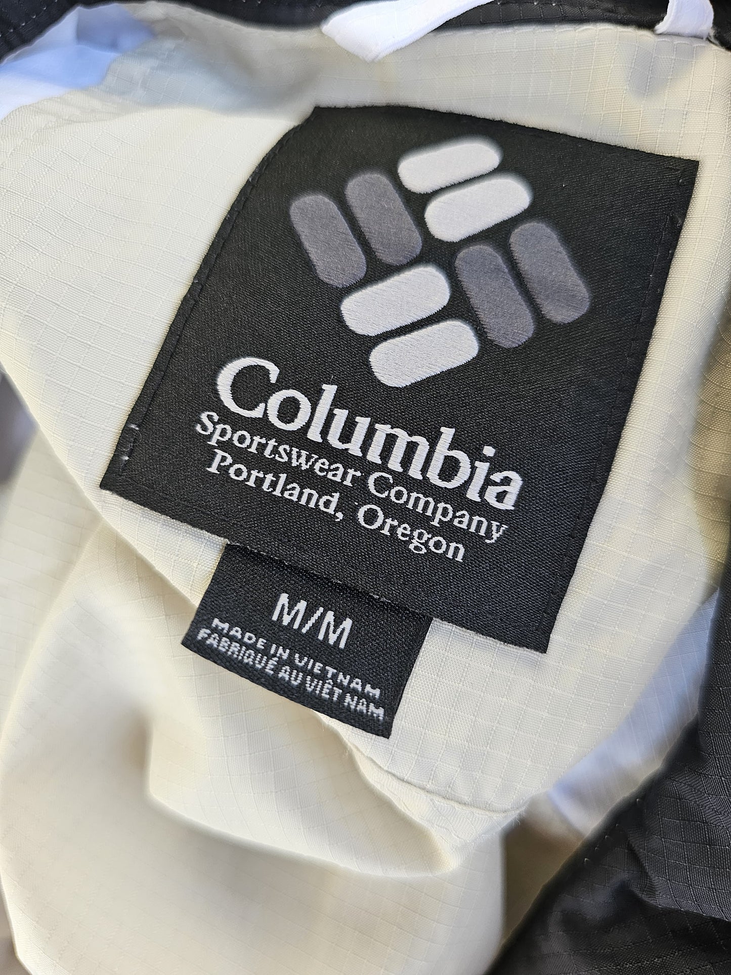 Mens Columbia Full Tracksuit Top & Bottoms Wind Breaker - M/Medium/30