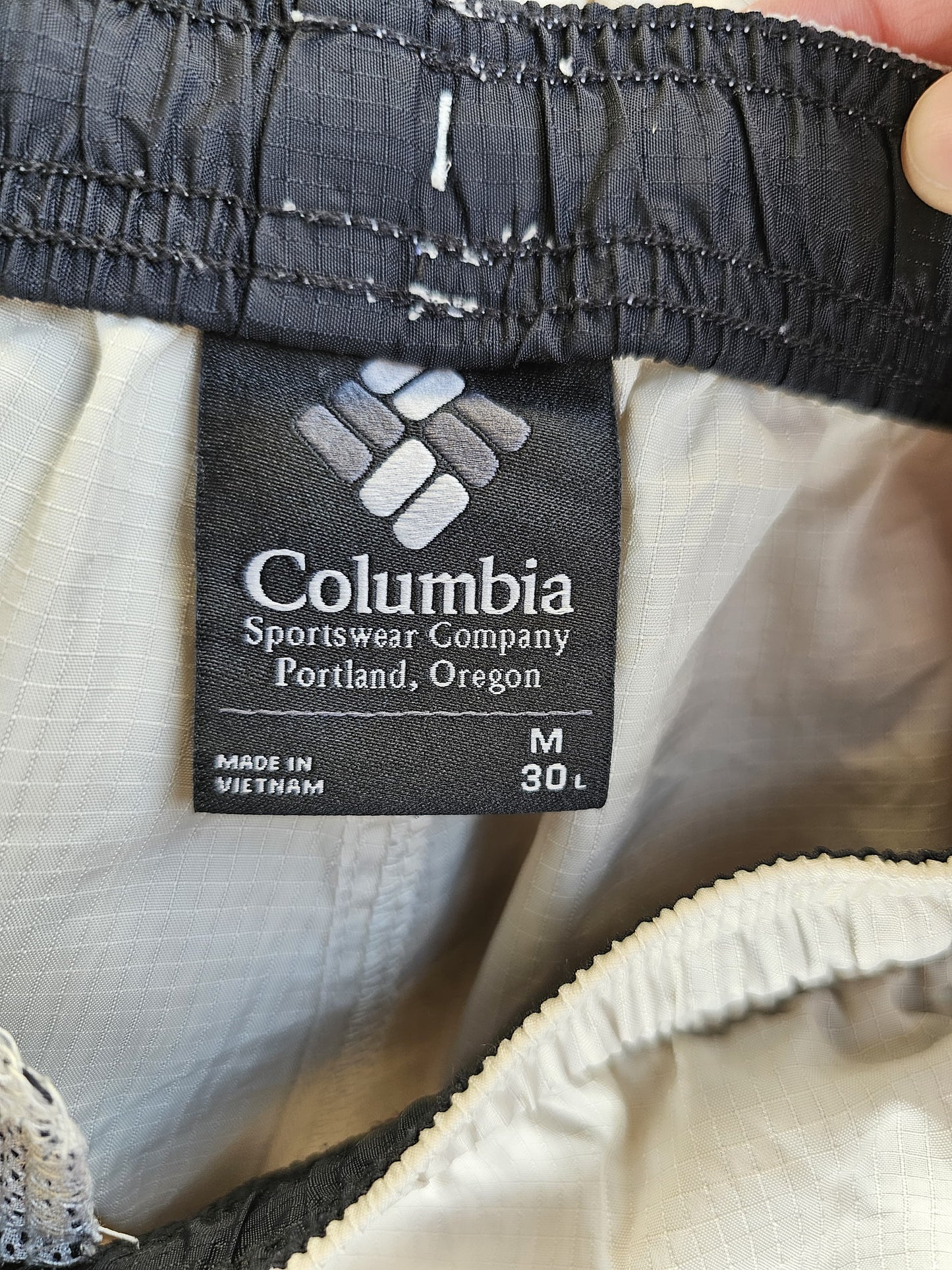 Mens Columbia Full Tracksuit Top & Bottoms Wind Breaker - M/Medium/30