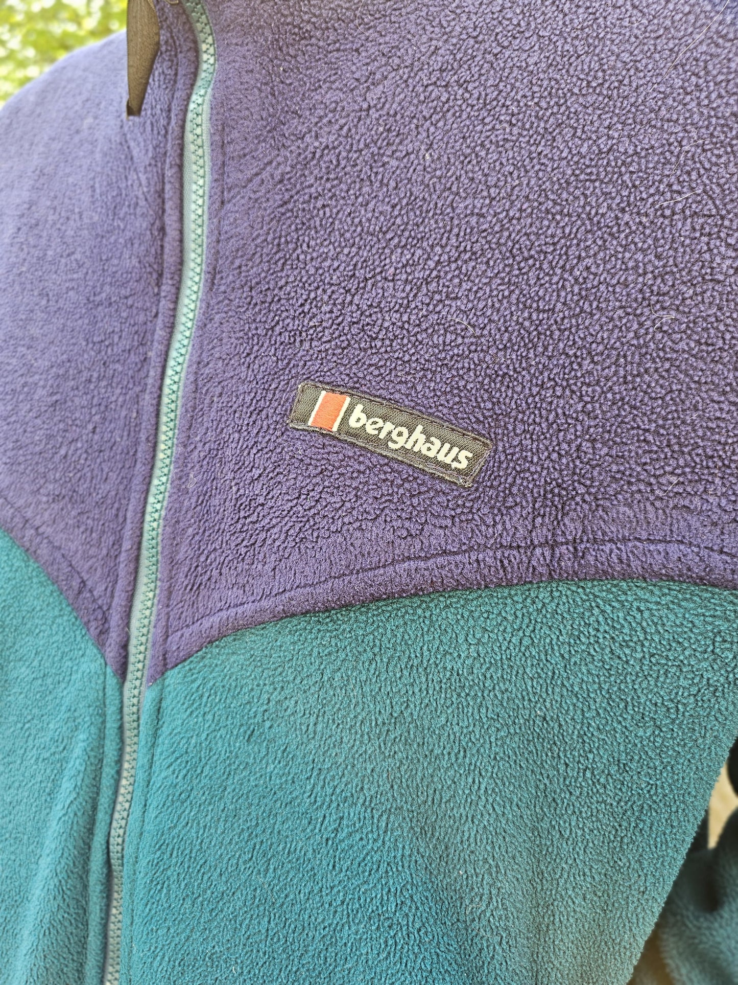 Stunning Berghaus Vintage 90's XCT Fleece Jacket Full Zip - L/Large - Unisex