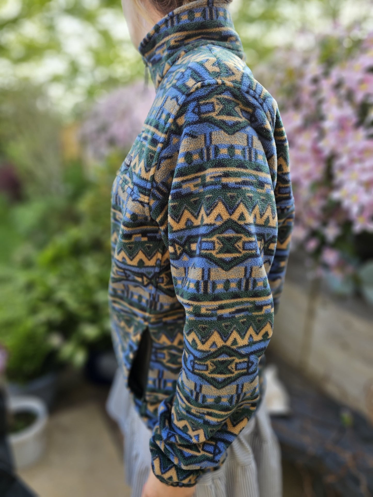 Columbia Unisex Aztec Full Zip Fleece Jacket - S/Small