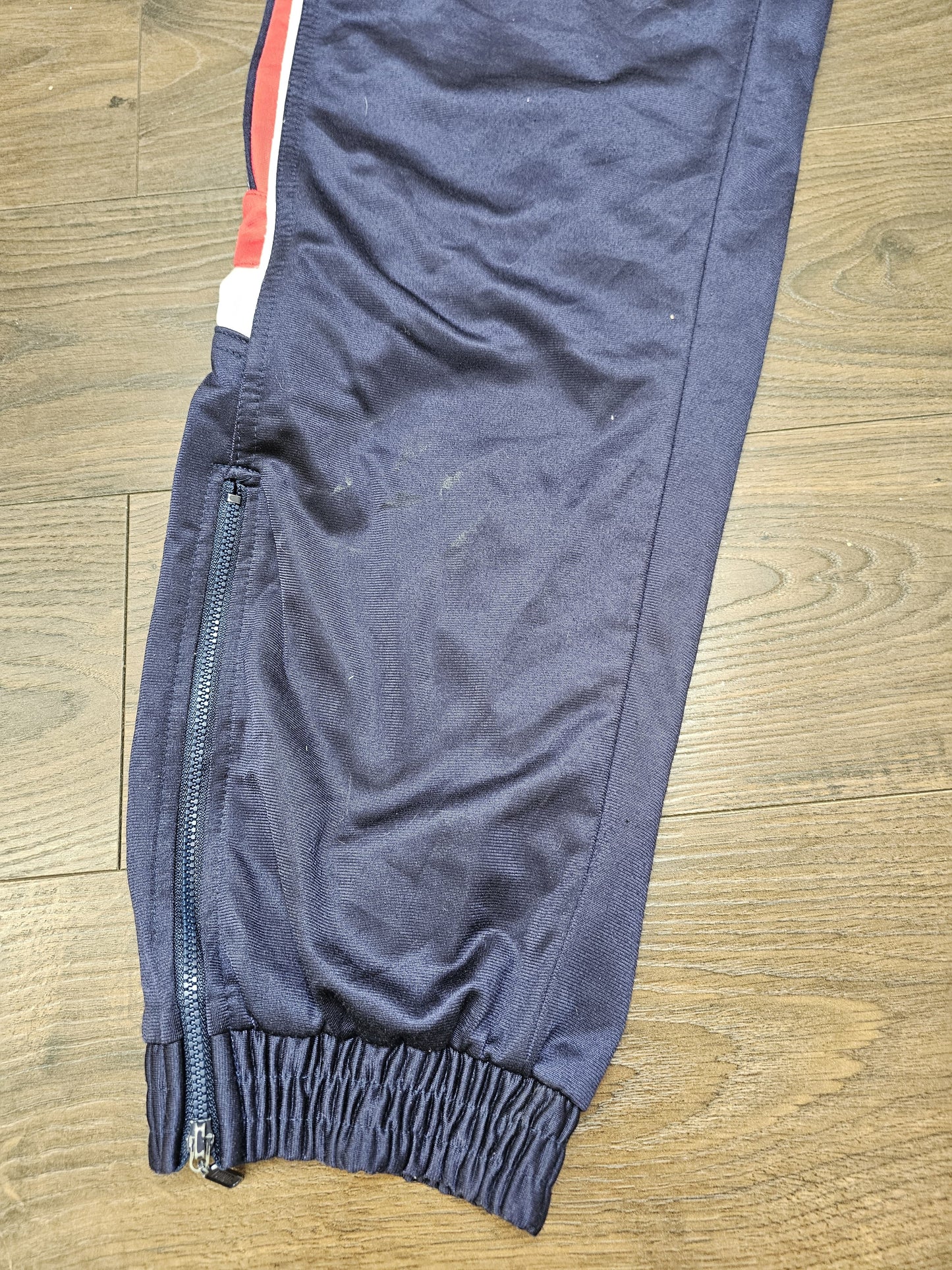 Vintage Atletico Madrid Football Puma Tracksuit Bottoms/Joggers/Trackies - L/Large 90s