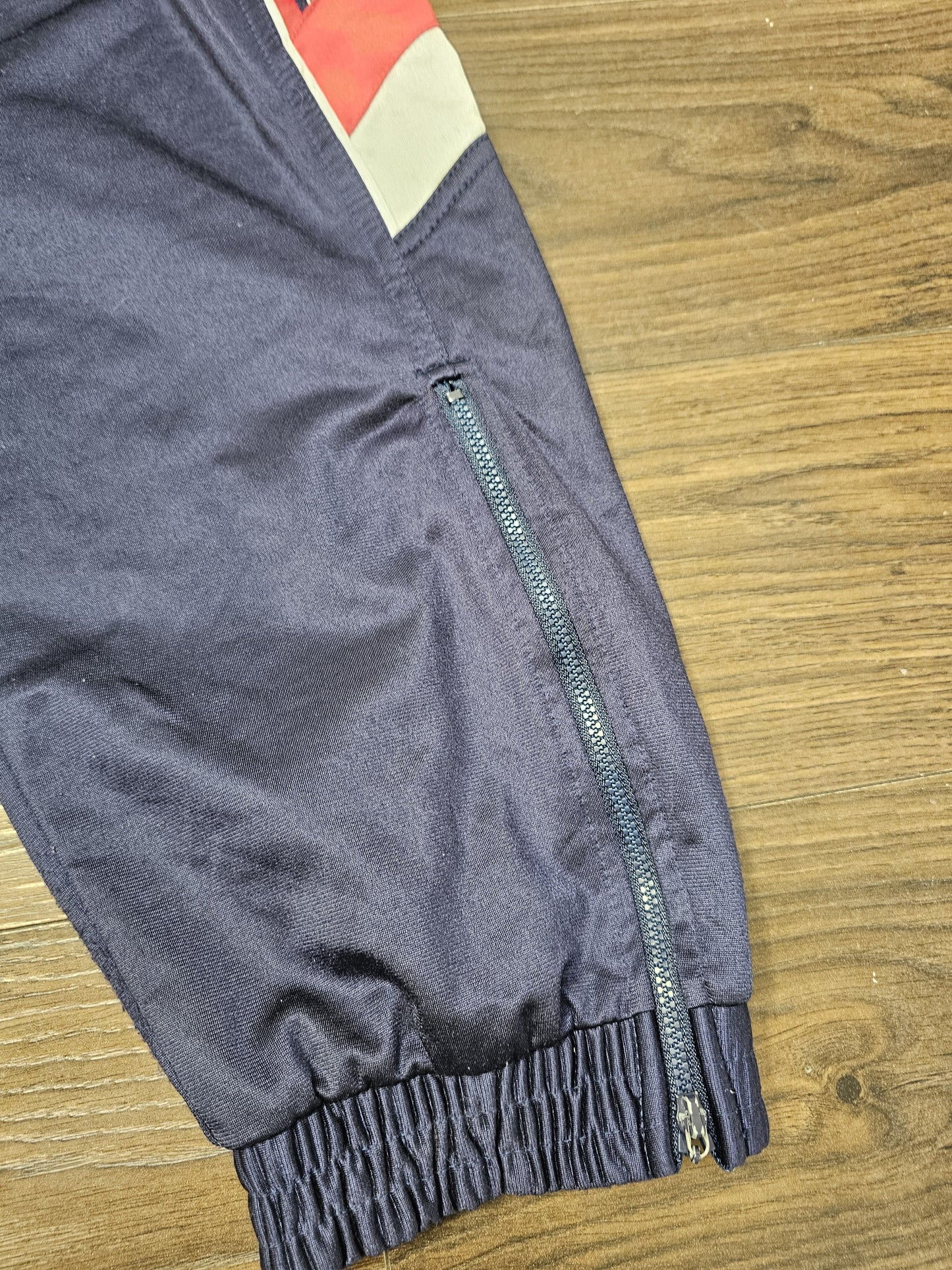 Vintage Atletico Madrid Football Puma Tracksuit Bottoms/Joggers/Trackies - L/Large 90s