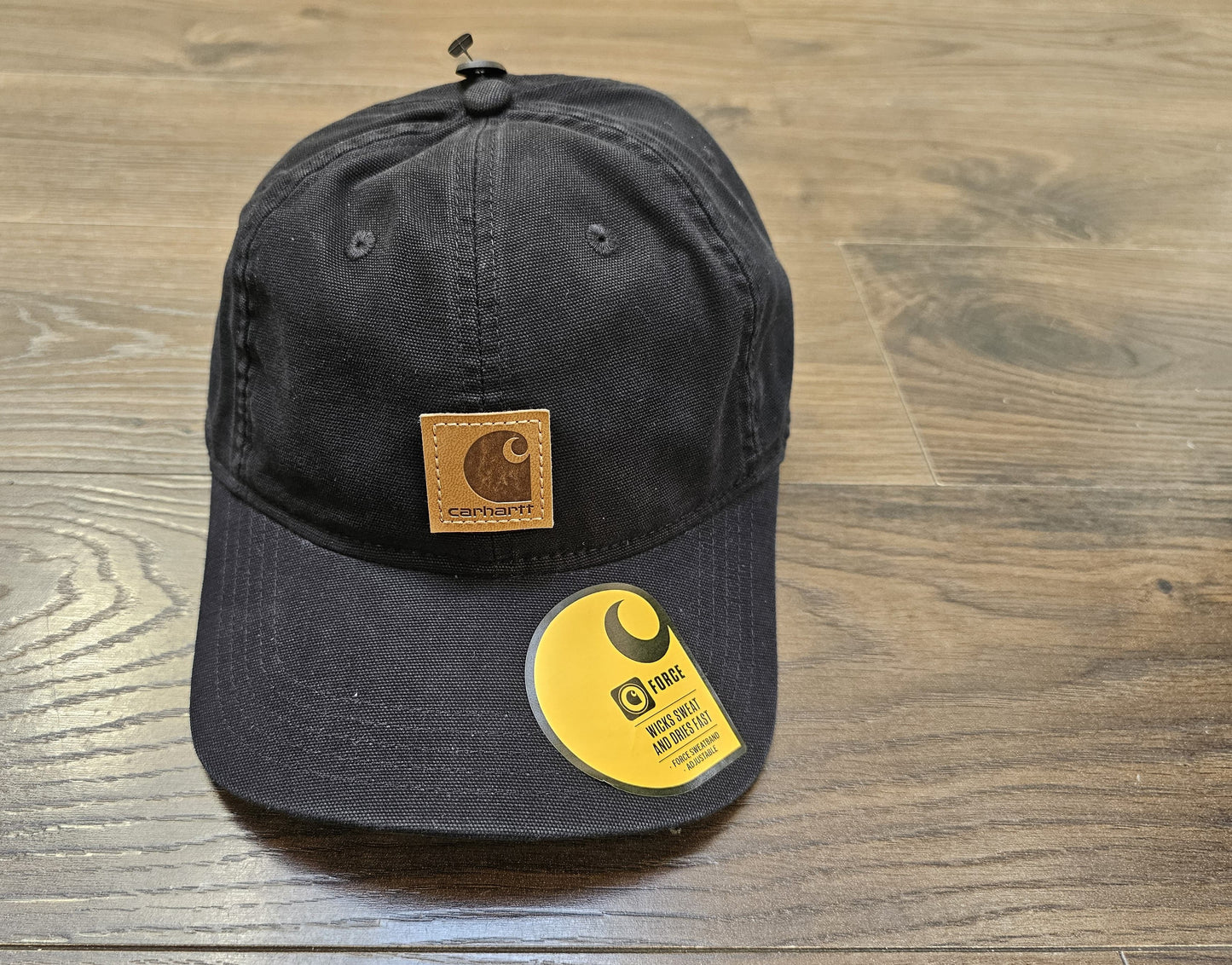 Carharrt Unisex Black G Force Baseball Cap/Hat Adjustable One Size - NWT