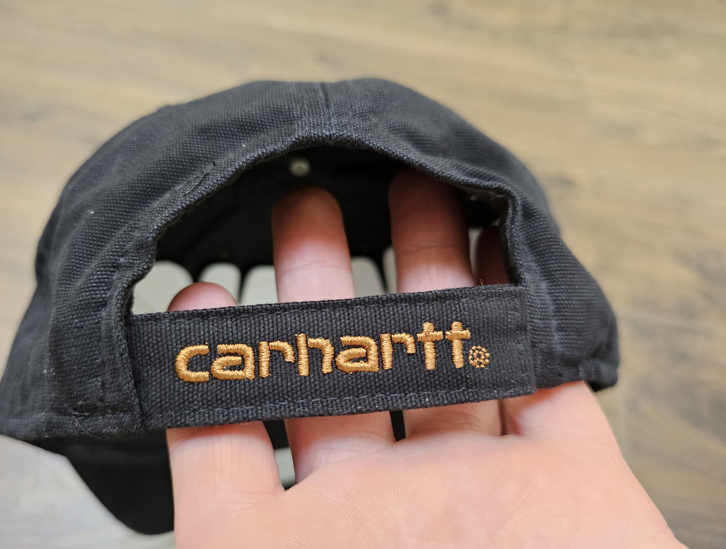 Carharrt Unisex Black G Force Baseball Cap/Hat Adjustable One Size - NWT