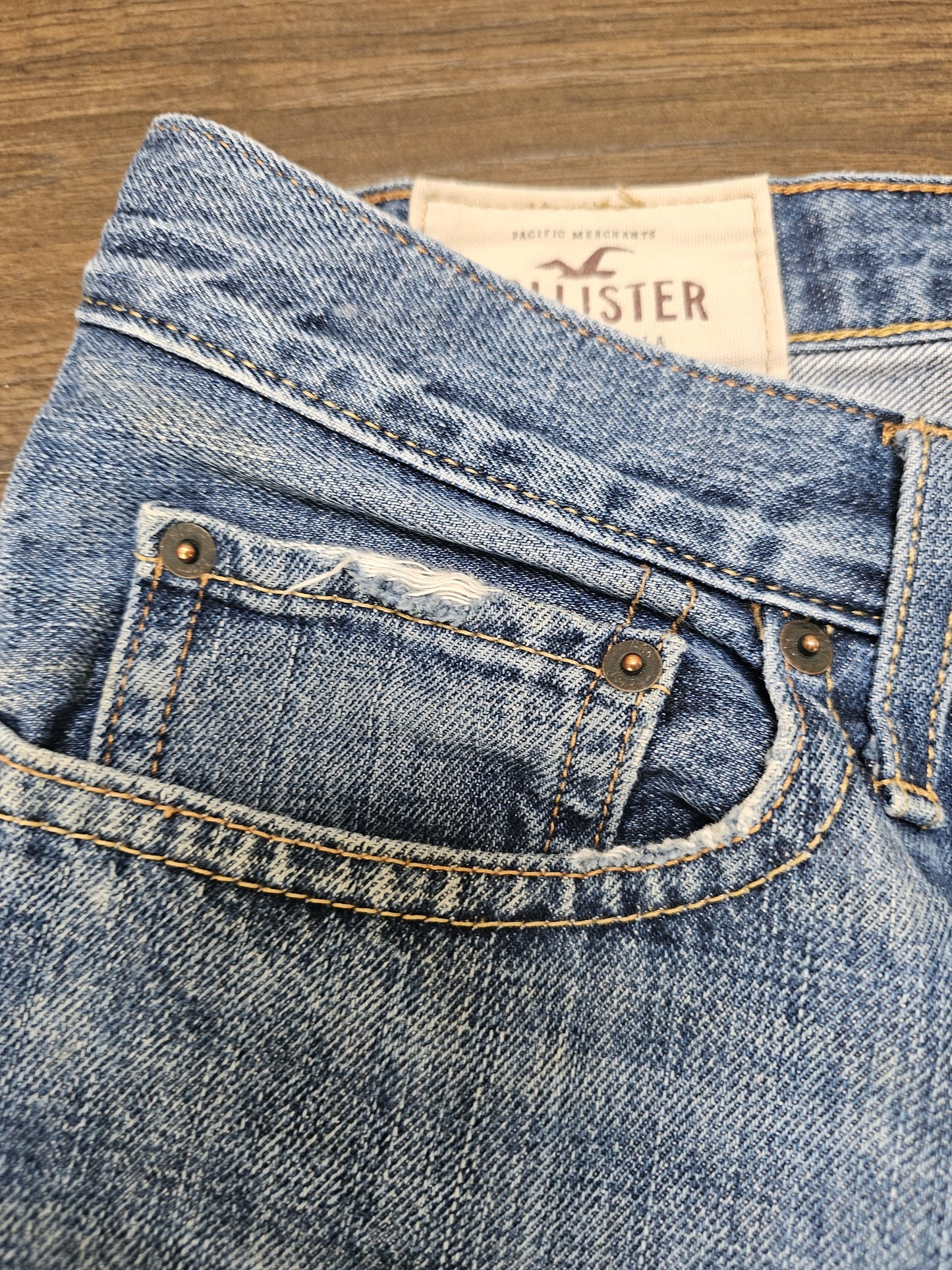 Mens Hollister Blue Jeans - W32/L32