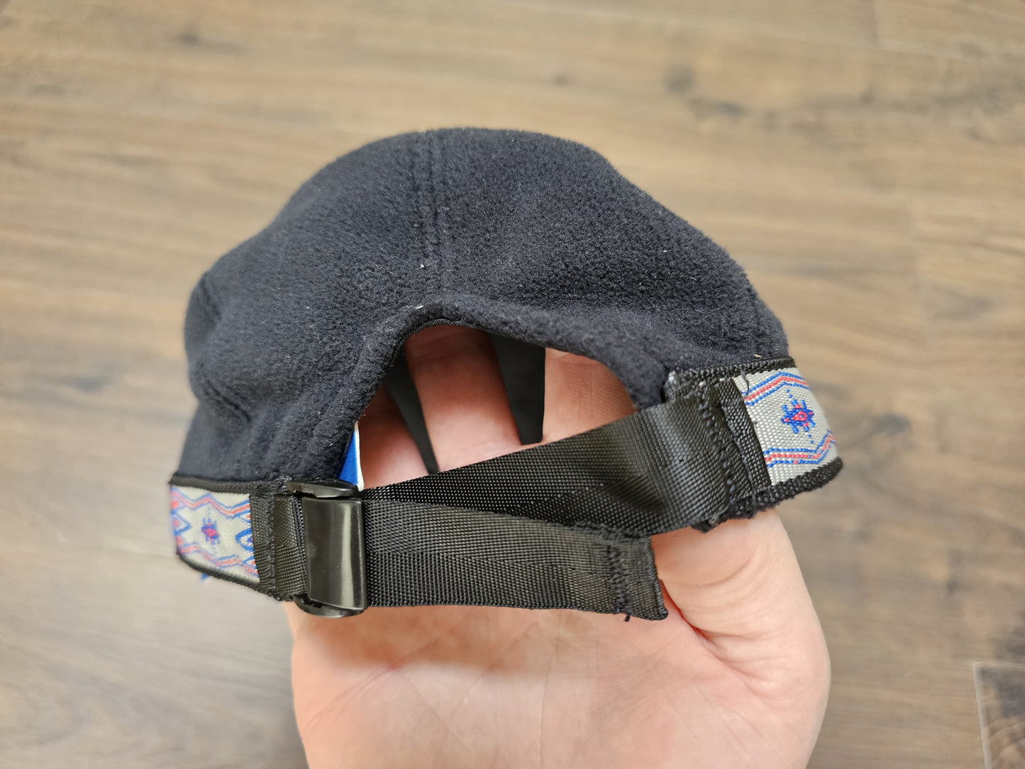 KAVU Aztec Geo Fleece Strap Cap/Hat - One Size/M/Medium