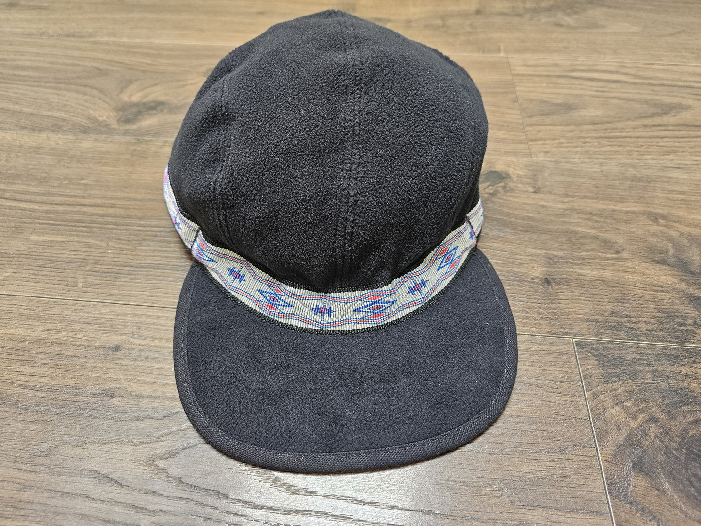 KAVU Aztec Geo Fleece Strap Cap/Hat - One Size/M/Medium