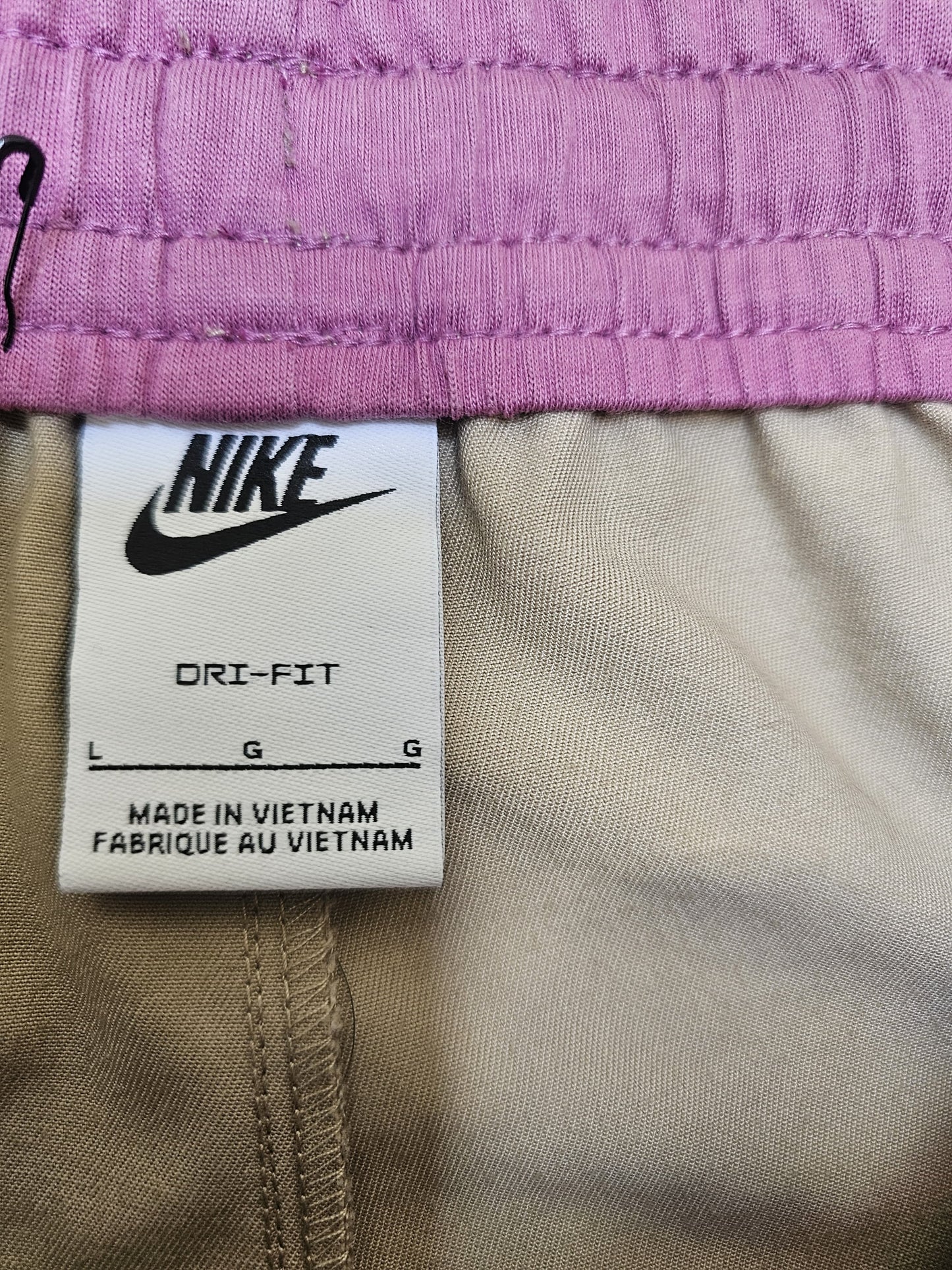 Nike Dri-Fit Beige Cargo Pants/Trousers - L/Large