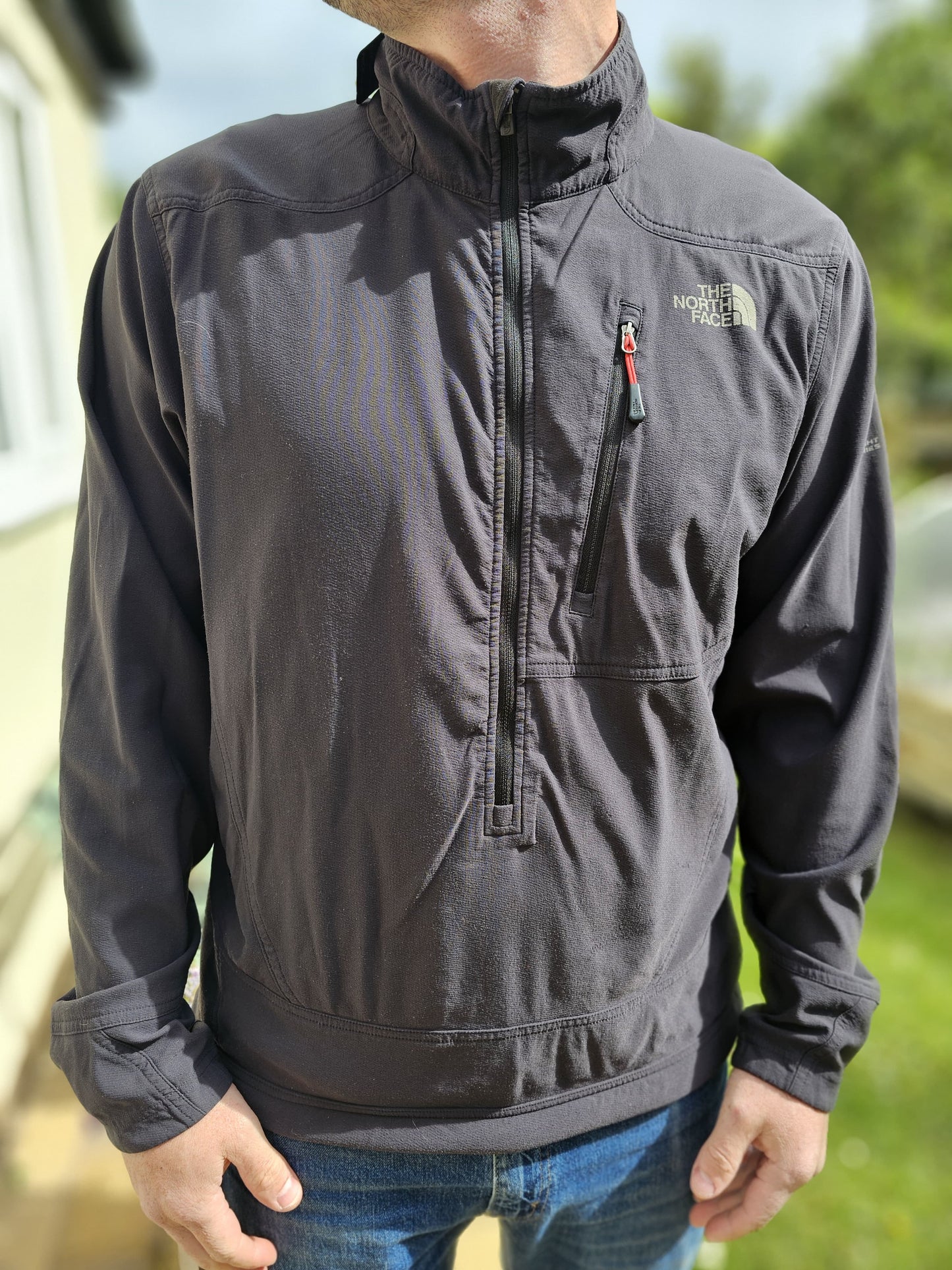 Vintage North Face Flight Series Apex Pullover Jacket - L/Large