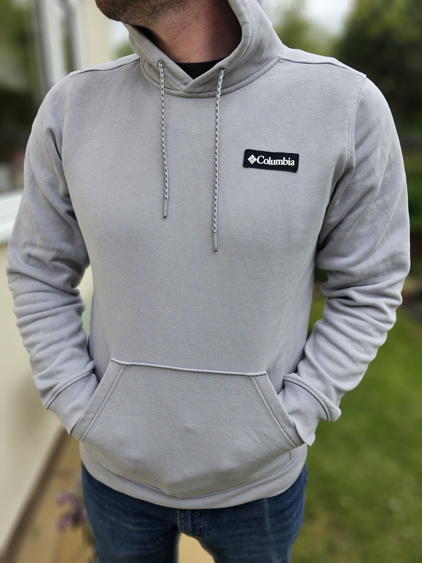 Columbia Grey Hoodie Pullover - M/Medium