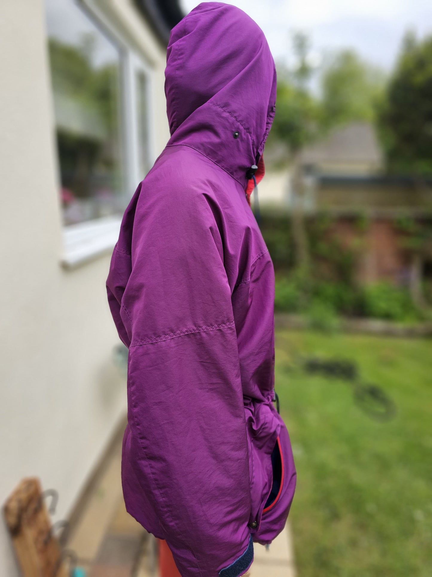 Vintage Retro Berghaus Womens Rain Parka Jacket Coat - 14