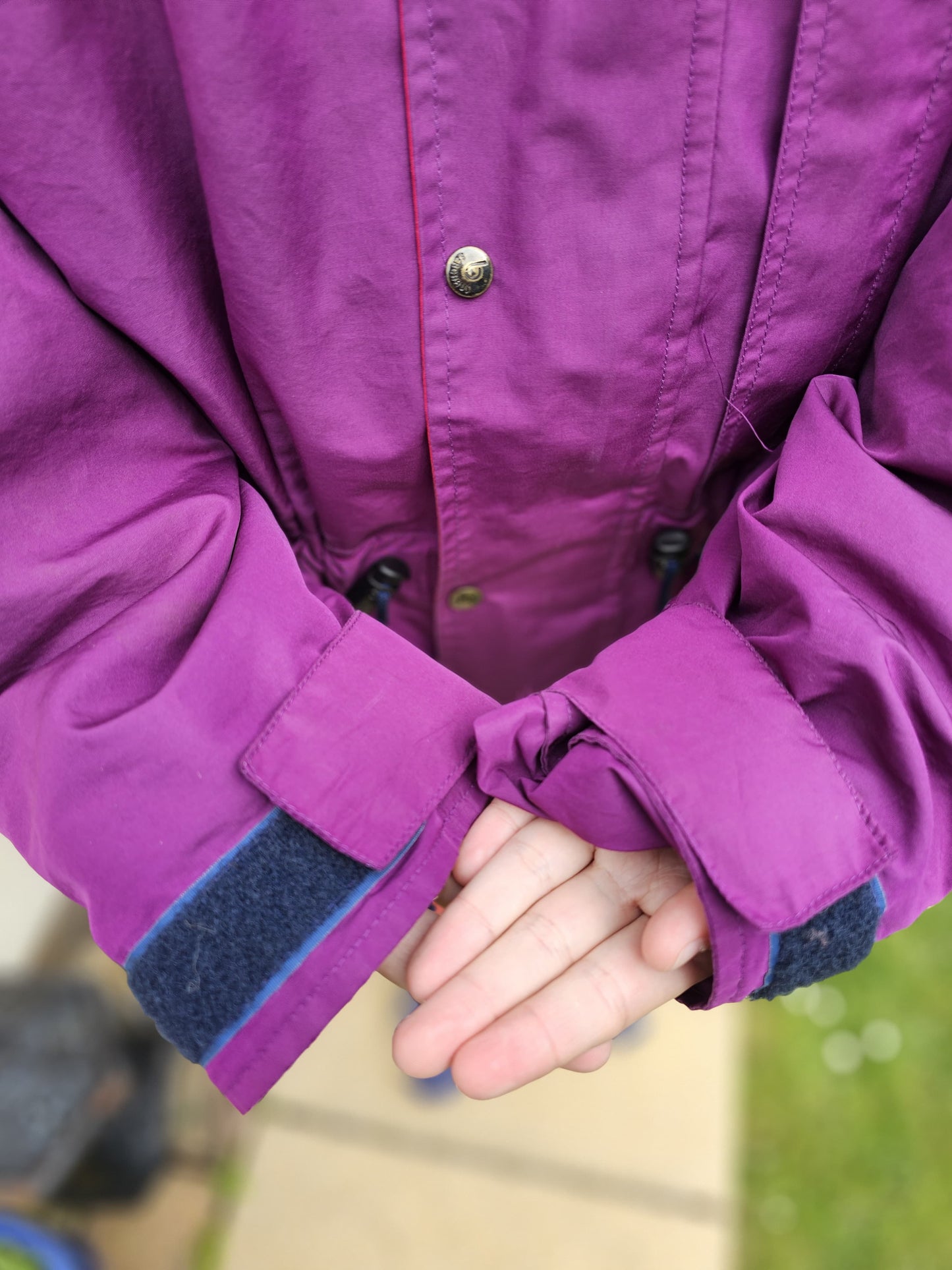 Vintage Retro Berghaus Womens Rain Parka Jacket Coat - 14