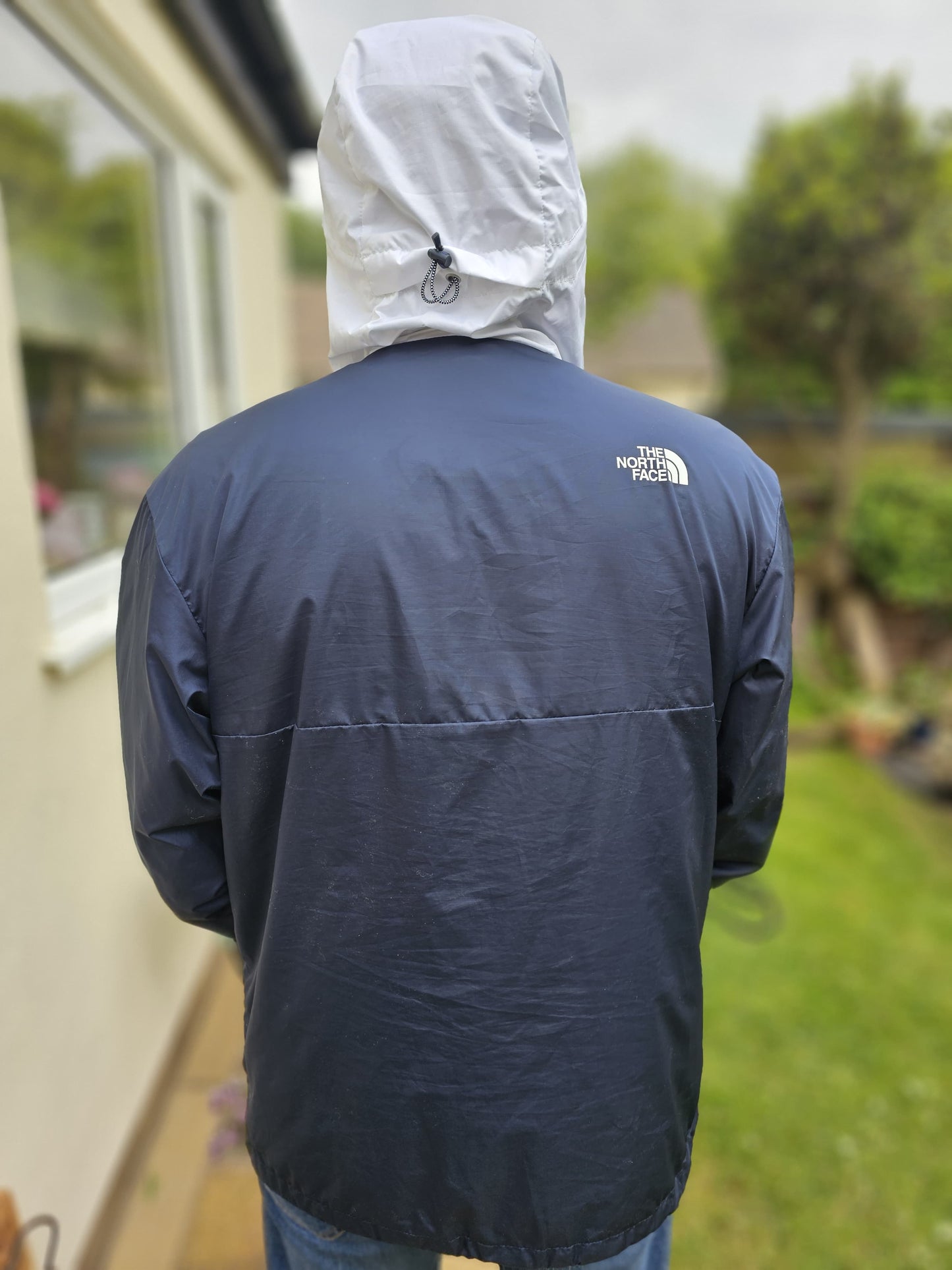 The North Face Windwall Hooded Pullover Windbreaker Jacket - XL/Extra Large