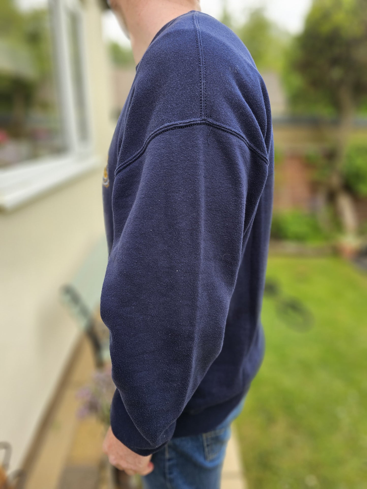Retro Mcewans X Currie RFC Navy Pullover Sweatshirt/Jumper - XL/Extra Large