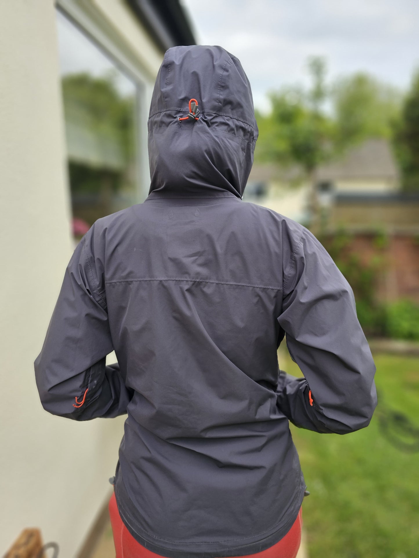 Rab Womens Downpour Eco Rain Jacket - Black - UK 10