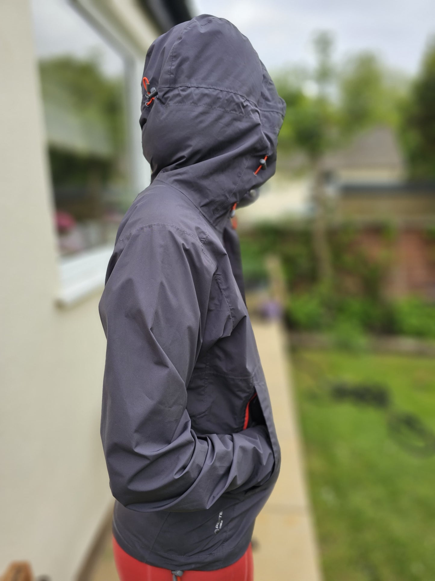 Rab Womens Downpour Eco Rain Jacket - Black - UK 10