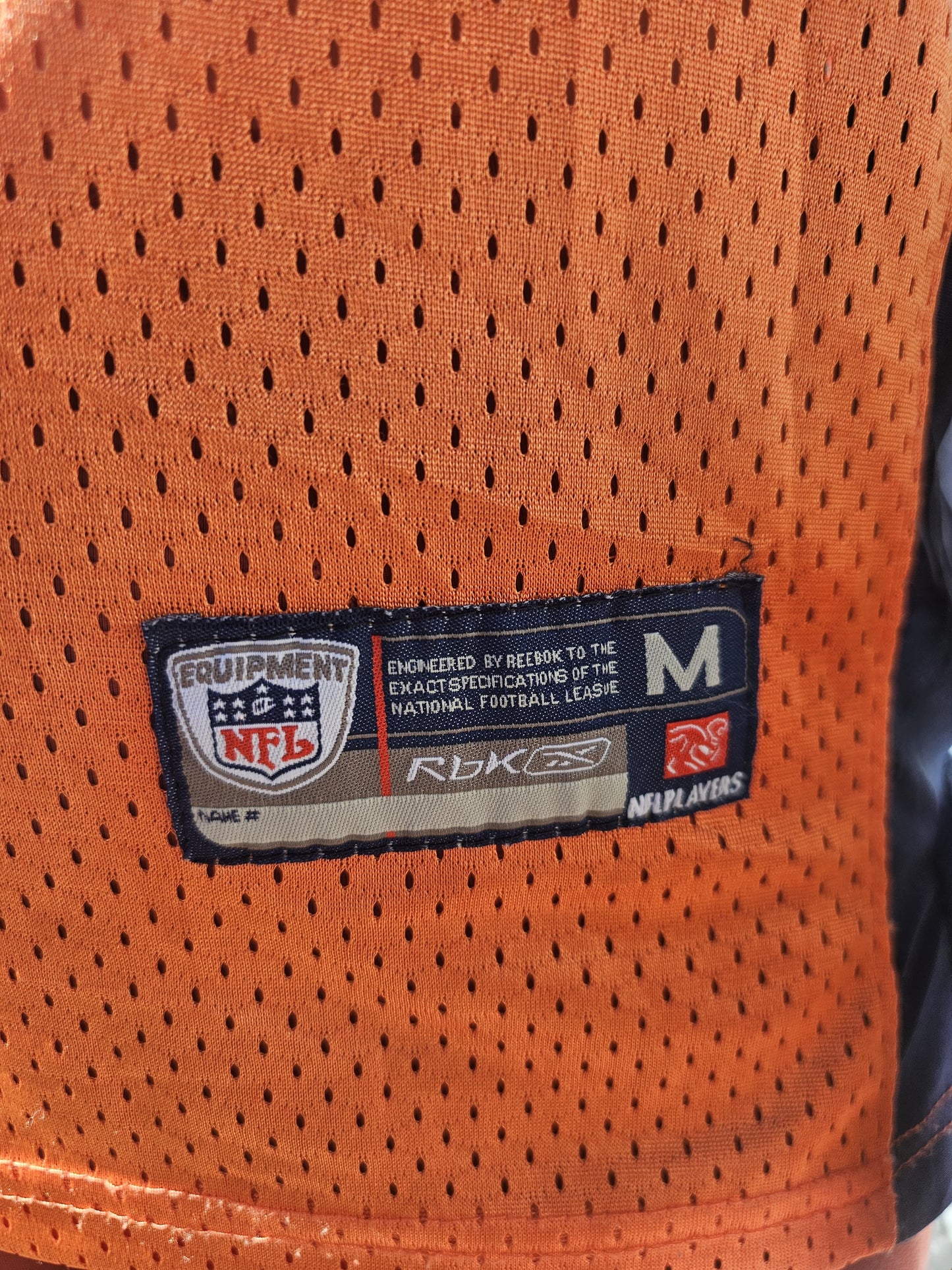 USA Denver Broncos NFL 2010/2011 Orange No. 15 Tim Tebow Short Sleeved Jersey - M/Medium