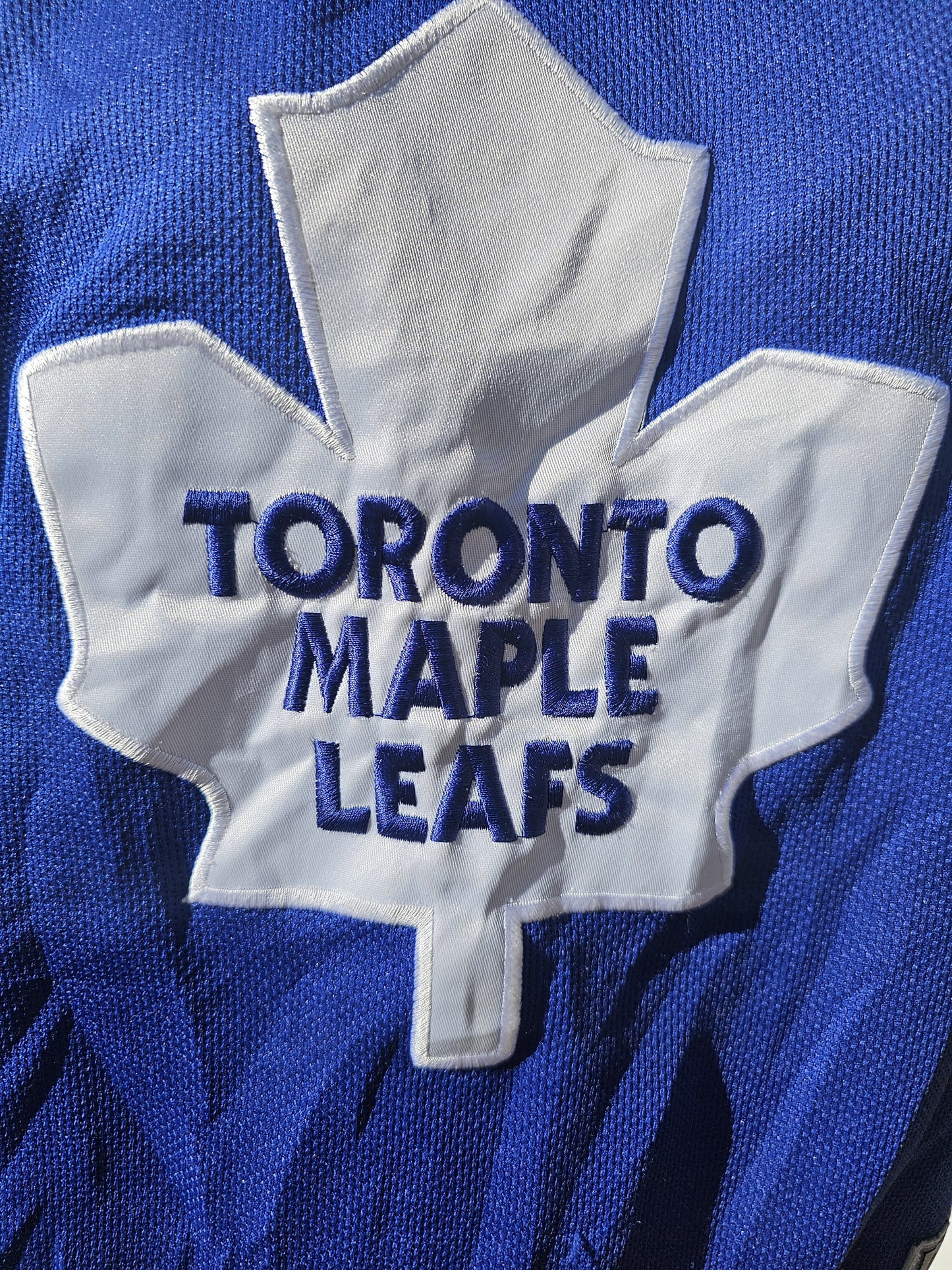 Vintage Toronto Maple Leafs NHL National Hockey League Ice Fan Jersey - L/XL Large/Extra Large