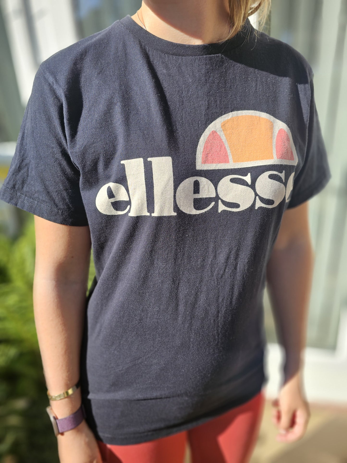 Womens Short Sleeve Ellesse Spell Out T-Shirt - 8/10