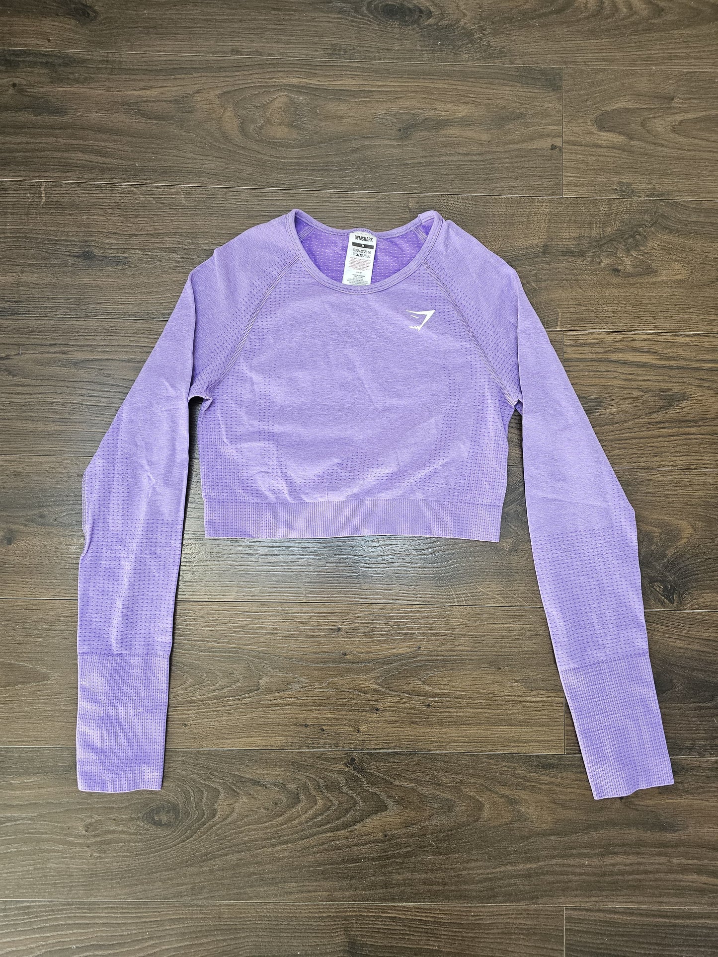 Gym Shark Seamless Top - M/Medium - Purple