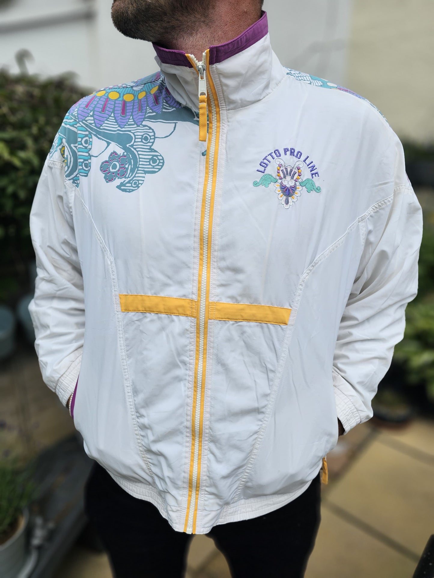Vintage Lotto Pro Line Tracksuit Jacket - XL/Extra Large - Unisex
