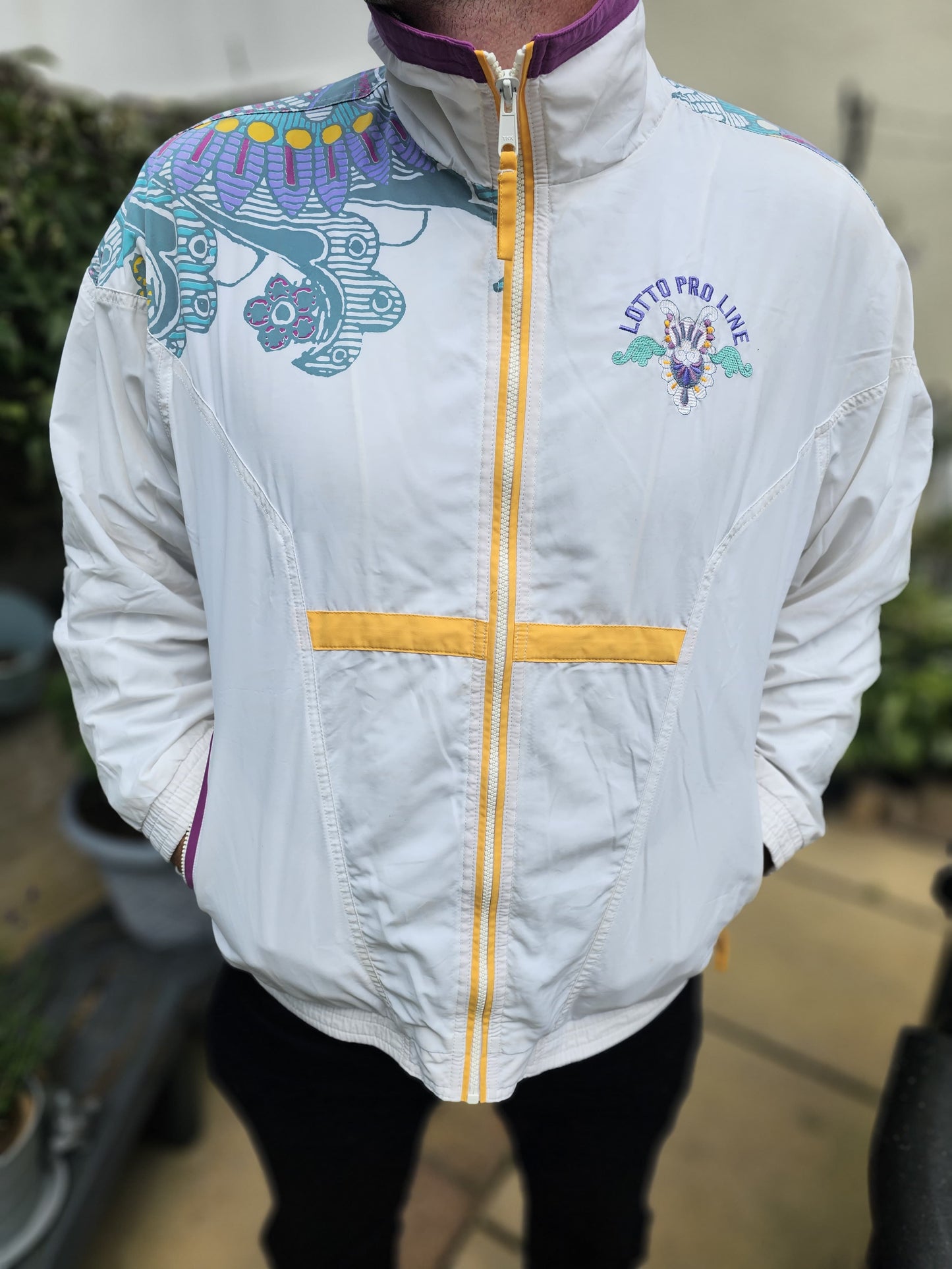 Vintage Lotto Pro Line Tracksuit Jacket - XL/Extra Large - Unisex