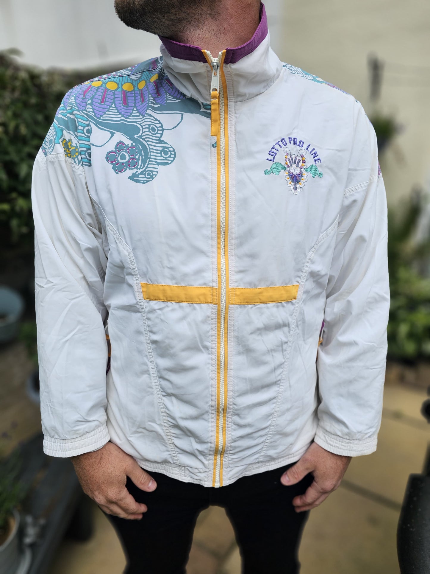Vintage Lotto Pro Line Tracksuit Jacket - XL/Extra Large - Unisex