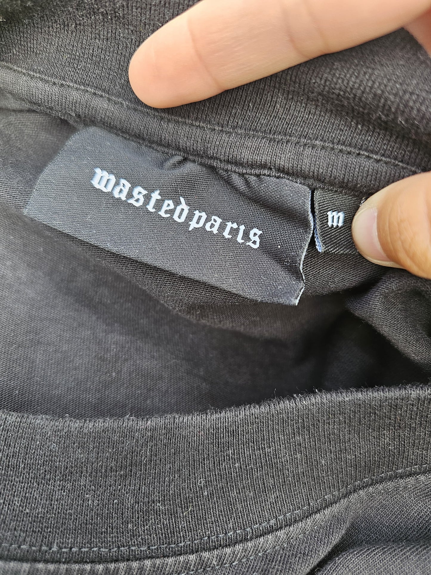 Wasted Paris Planet Dust Black Long Sleeve Streetwear T-Shirt - M/Medium