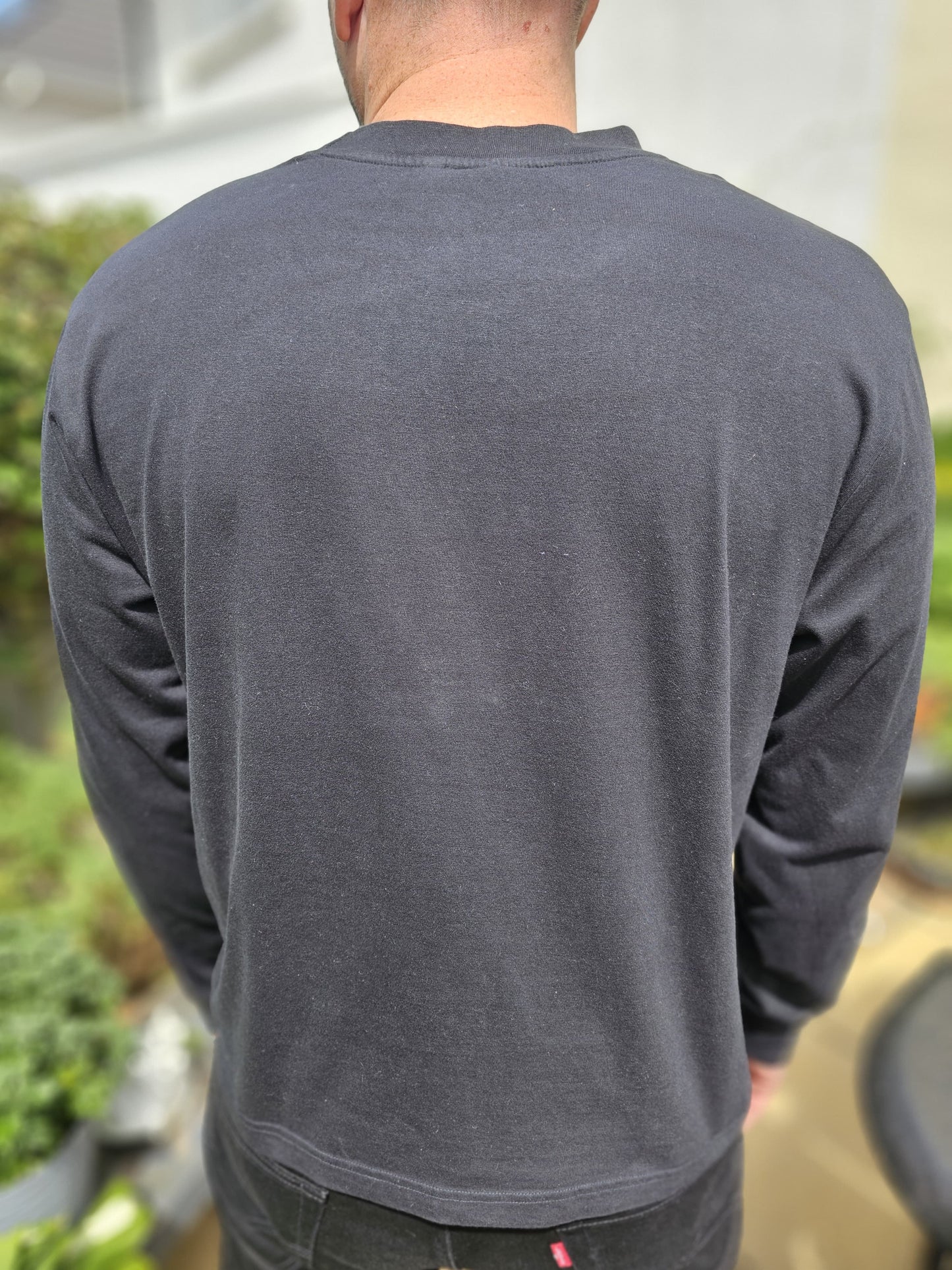 Wasted Paris Planet Dust Black Long Sleeve Streetwear T-Shirt - M/Medium