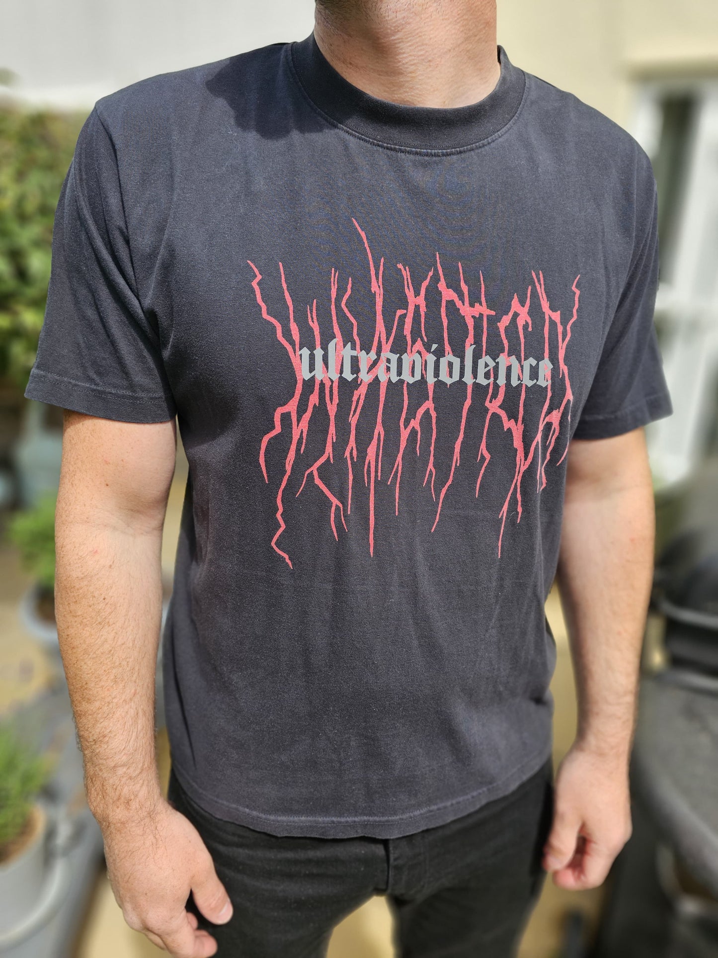 Wasted Paris Ultra Violence Black Short Sleeve Streetwear T-Shirt - M/Medium
