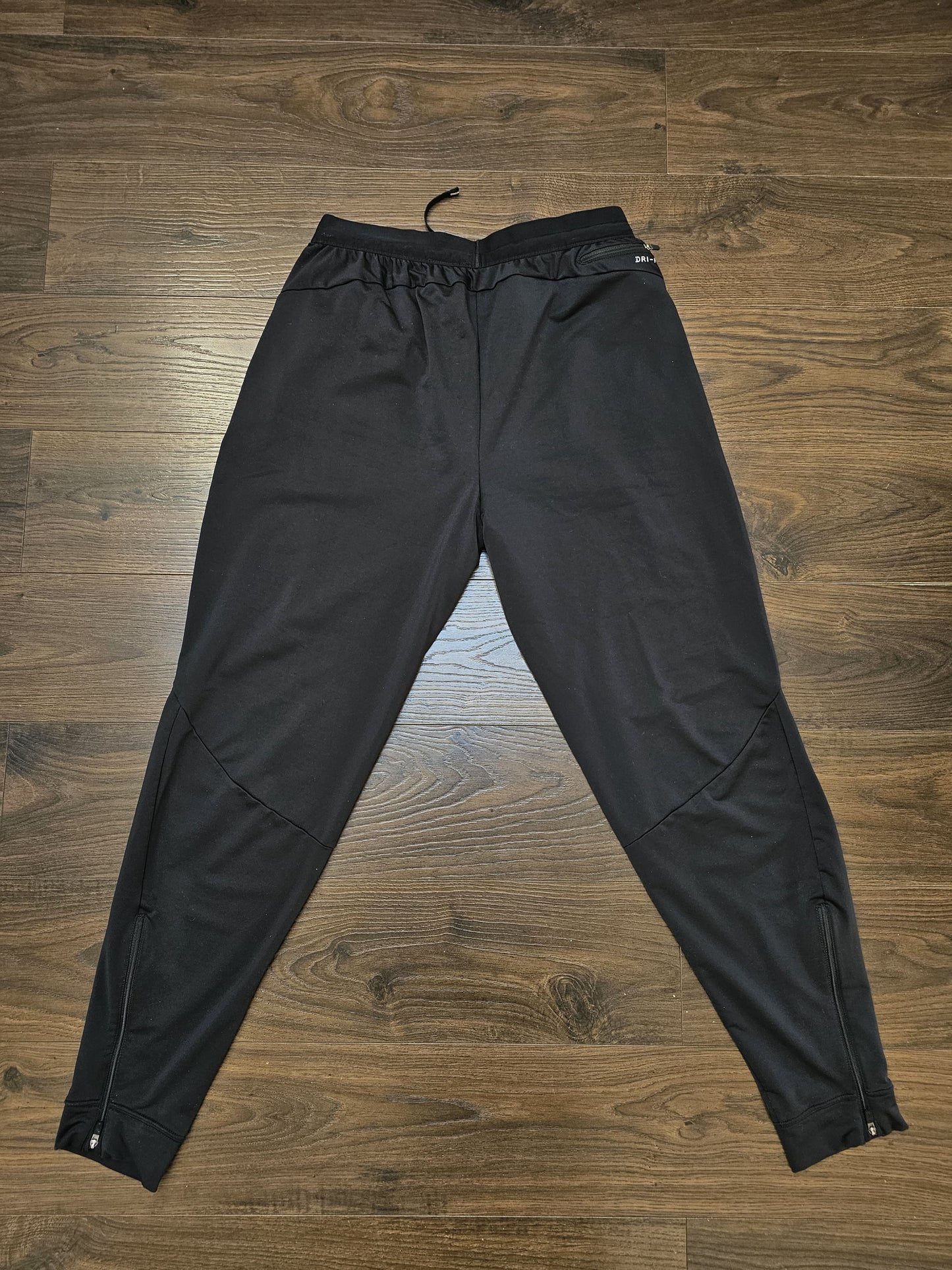 Nike Black Dri-Dit Mens Active Wear Running Trackies - M/Medium