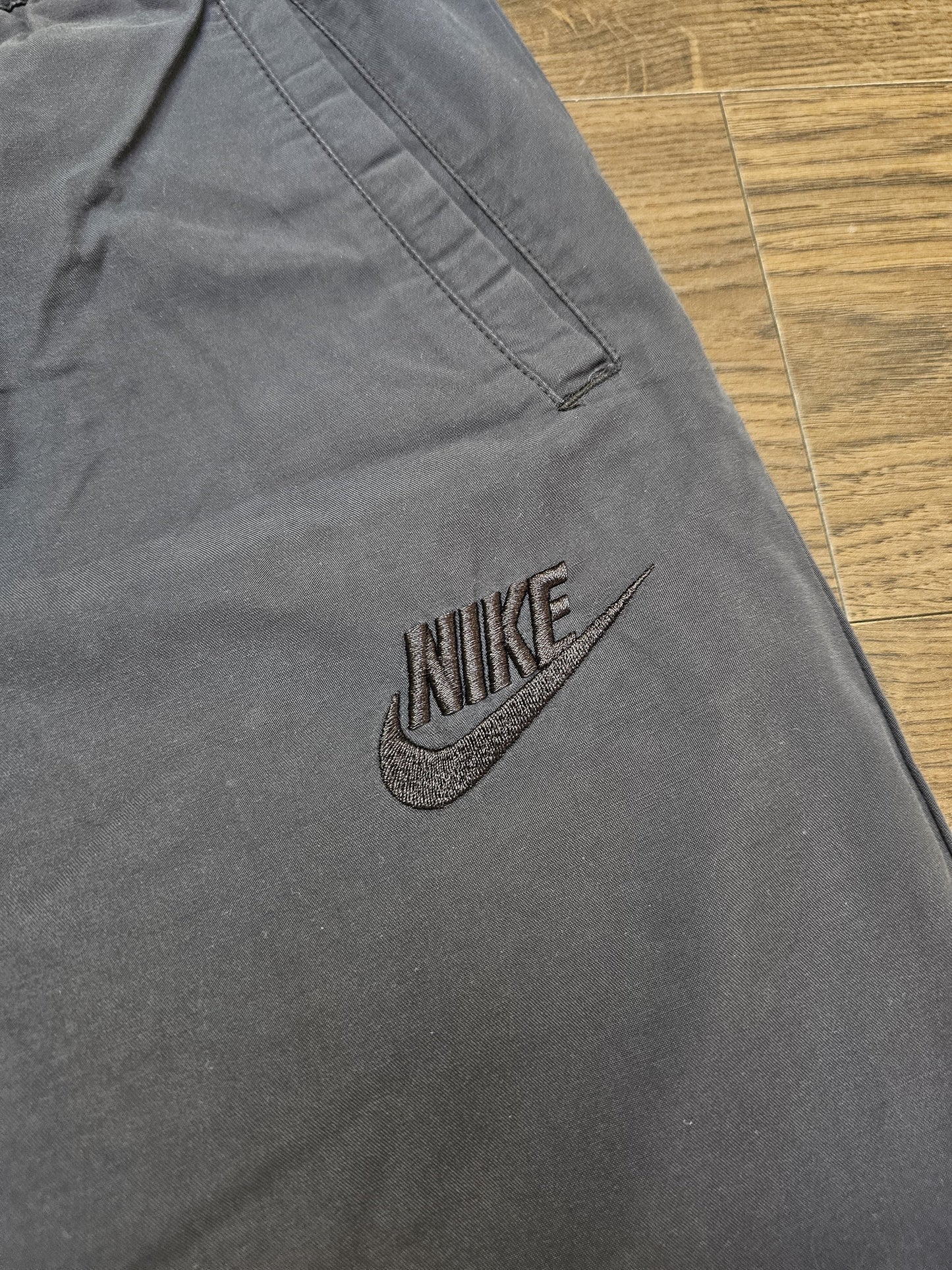 Nike Mens Grey Cargo Style Chino Trousers - L/Large