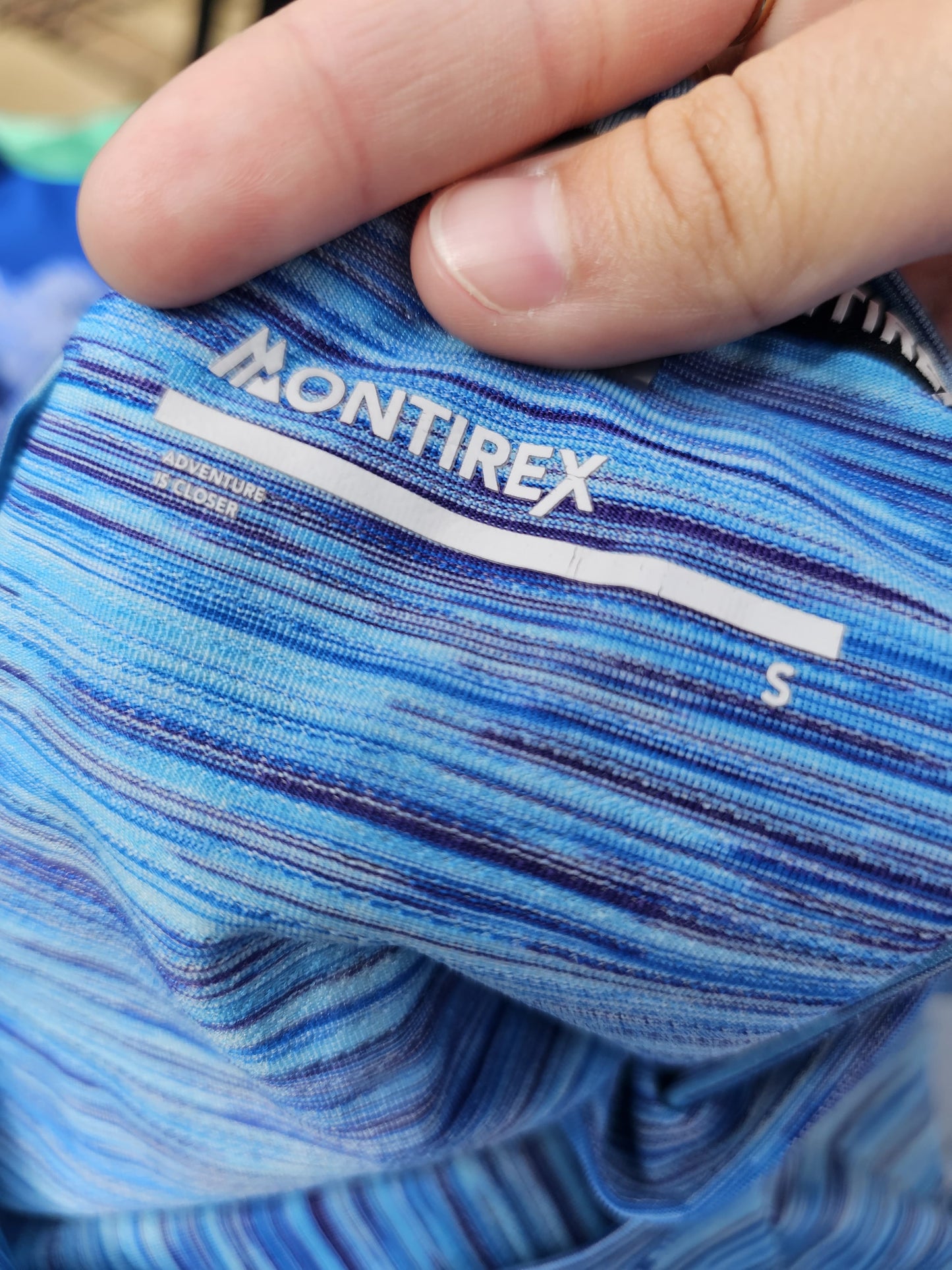 Montirex Mens Short Sleeve Pullover Activewear Top - S/Small