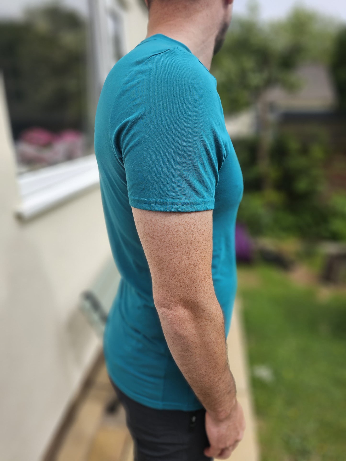 Gym Shark Mens Short Sleeve Pullover Activewear Top - M/Medium