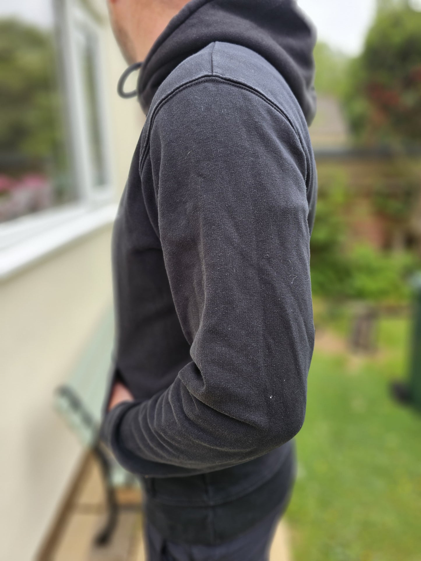Thread Heads 'Express Your Feelings' Black Pullover Hoodie - M/L Clown
