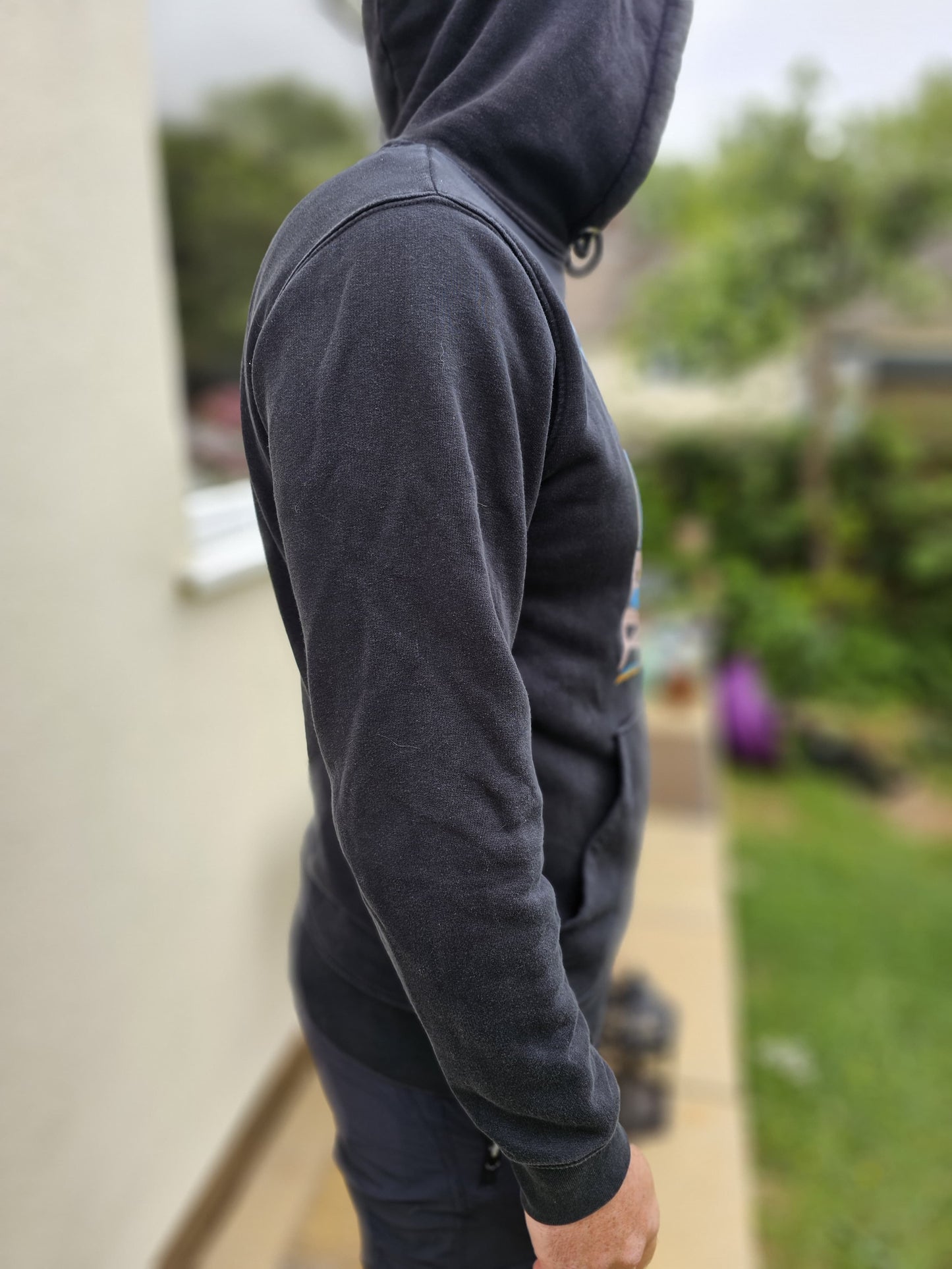Thread Heads 'Express Your Feelings' Black Pullover Hoodie - M/L Clown