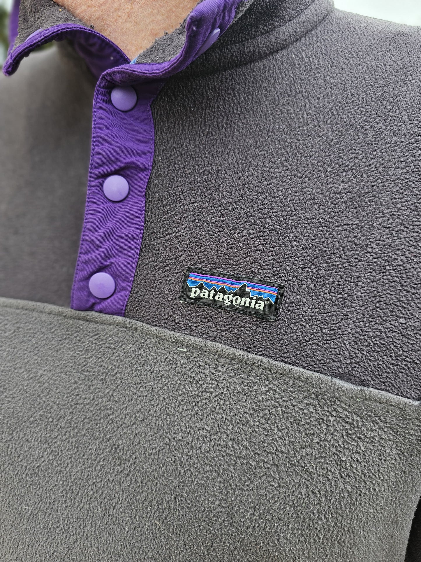 Patagonia Pullover Snap Button Up Fleece Jumper-M/Medium
