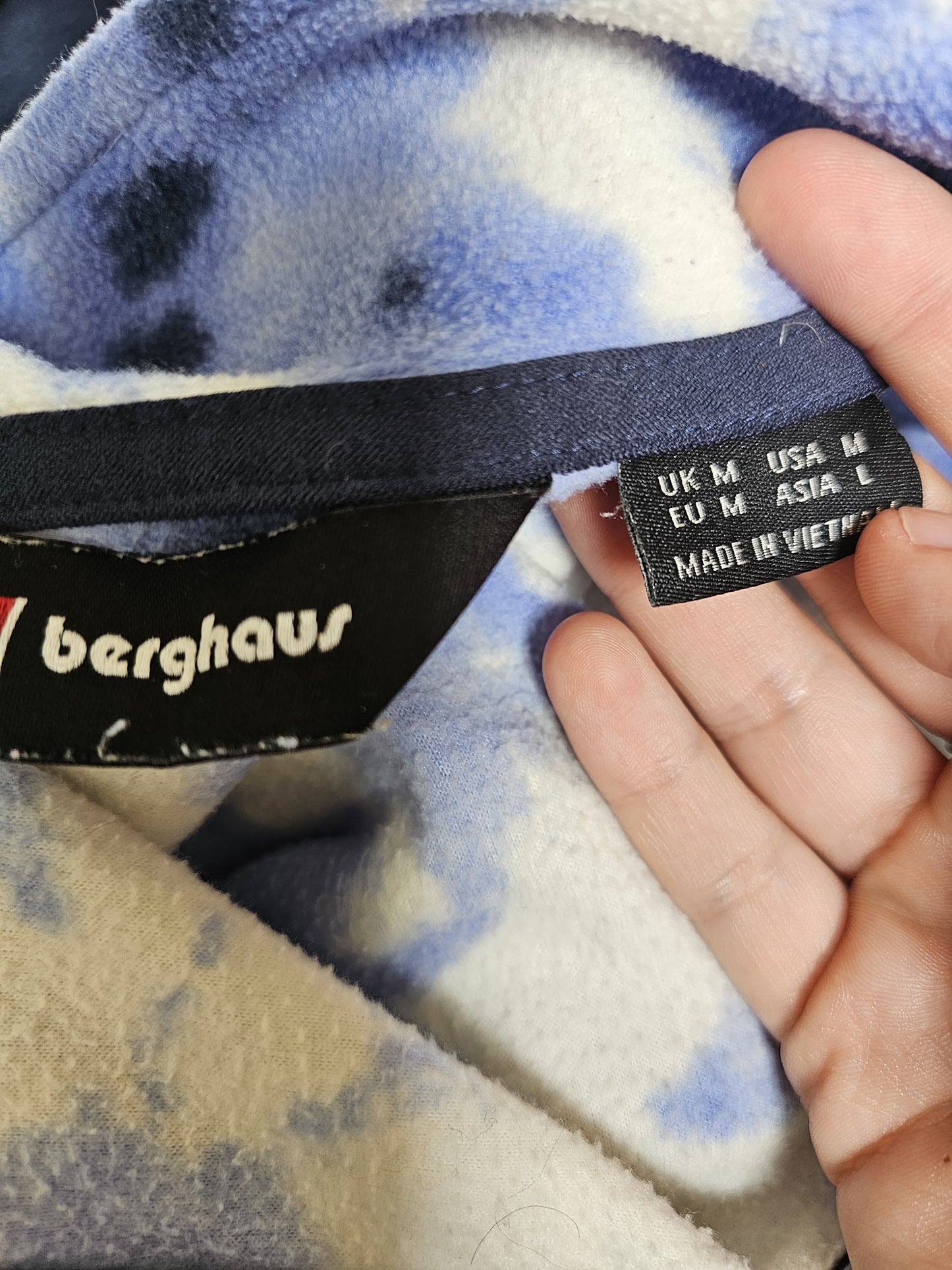 Berghaus Dean Street Cropped Fleece Pullover Jumper - M/Medium