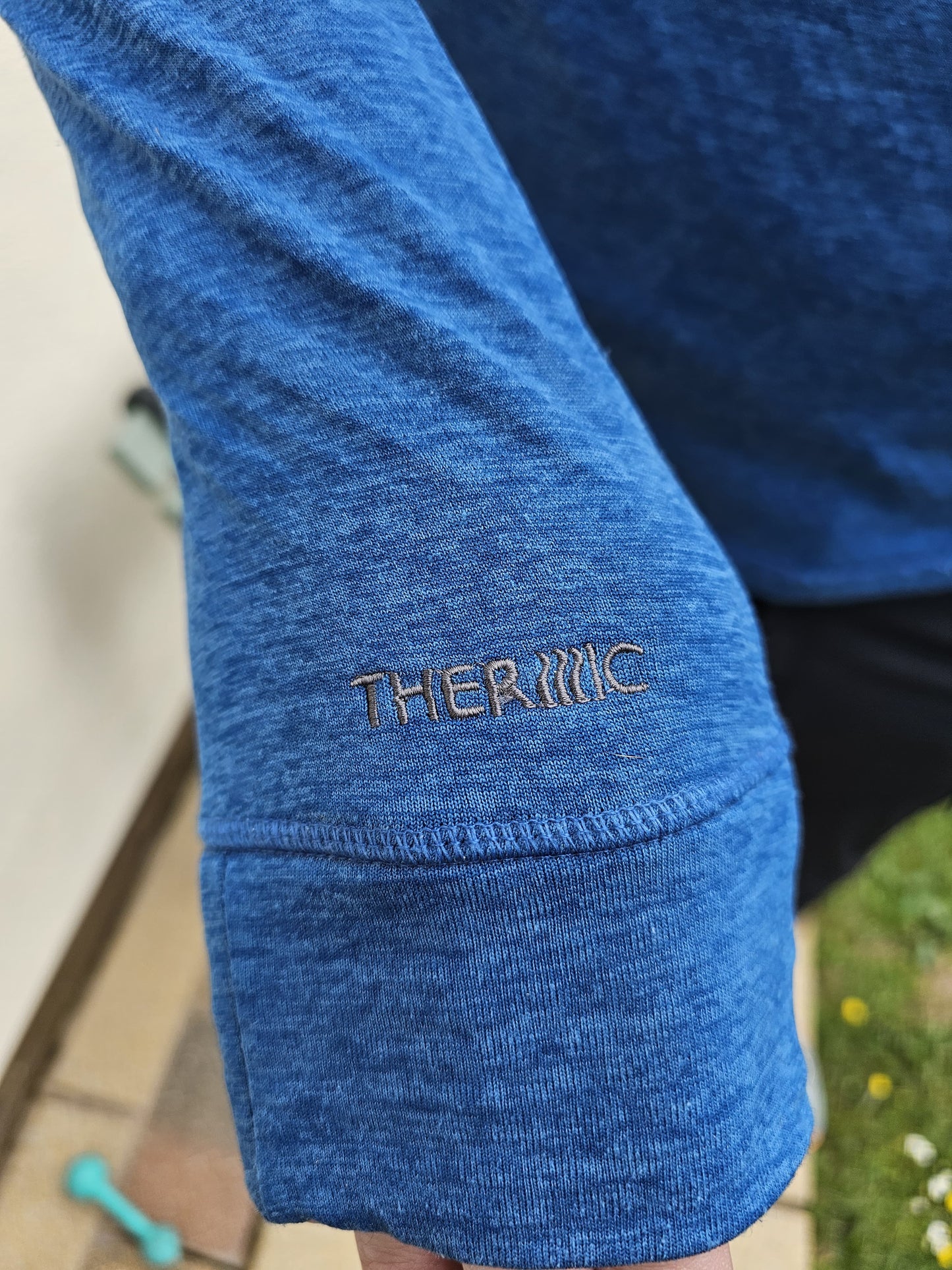 Rab Lightweight Thermic Blue Pullover 1/2 Fleece Jumper - L/Large