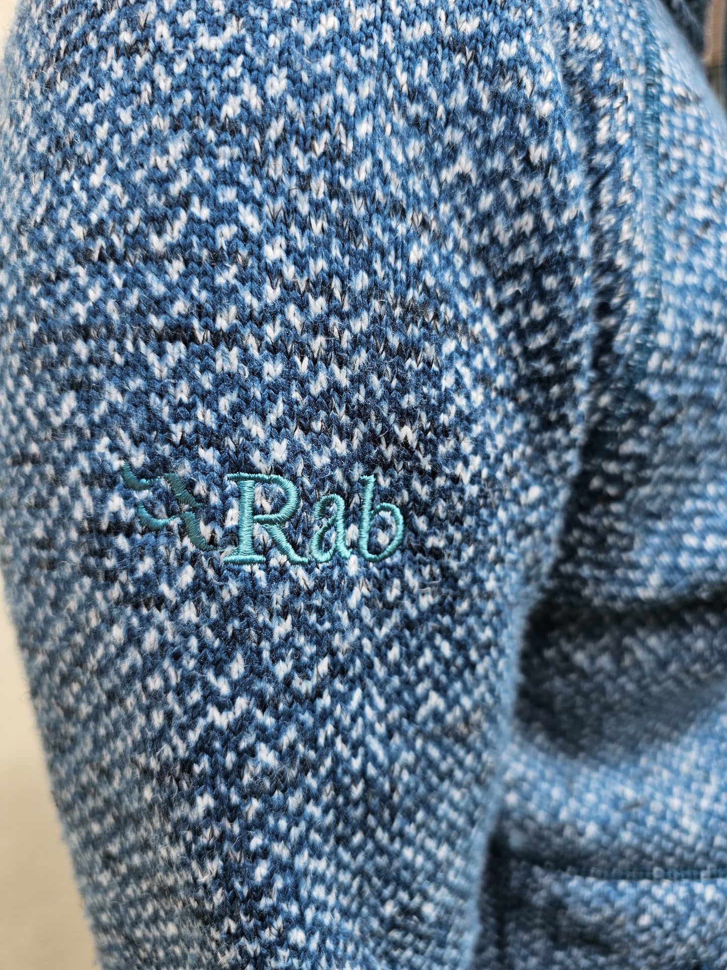 Rab Women's Amy Full Zip Fleece Hoody/Hoodie Jacket - Serenity - UK 10