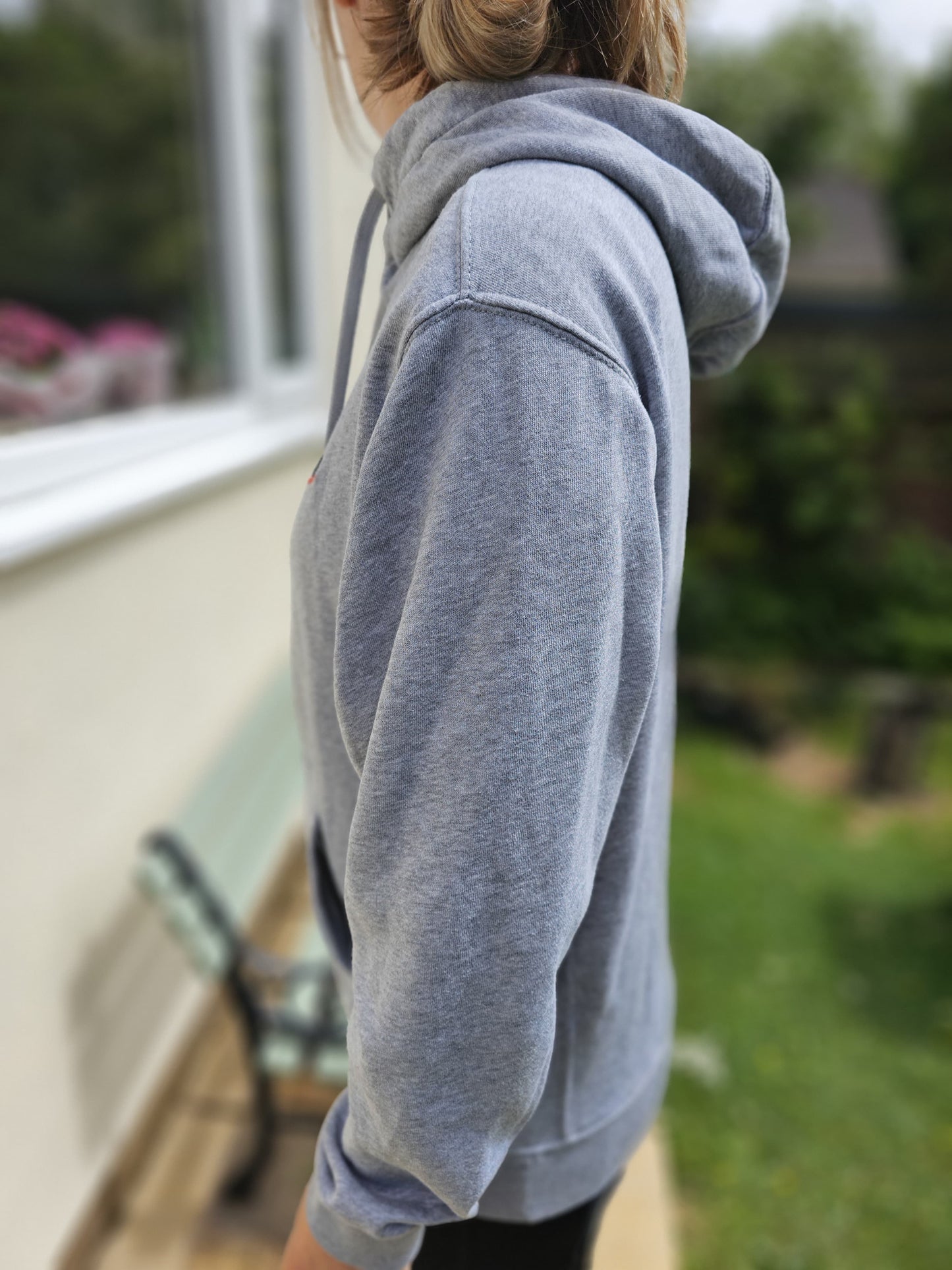 Nike Full Zip Grey Hooded Hoodie Sweat Jacket - S/Small