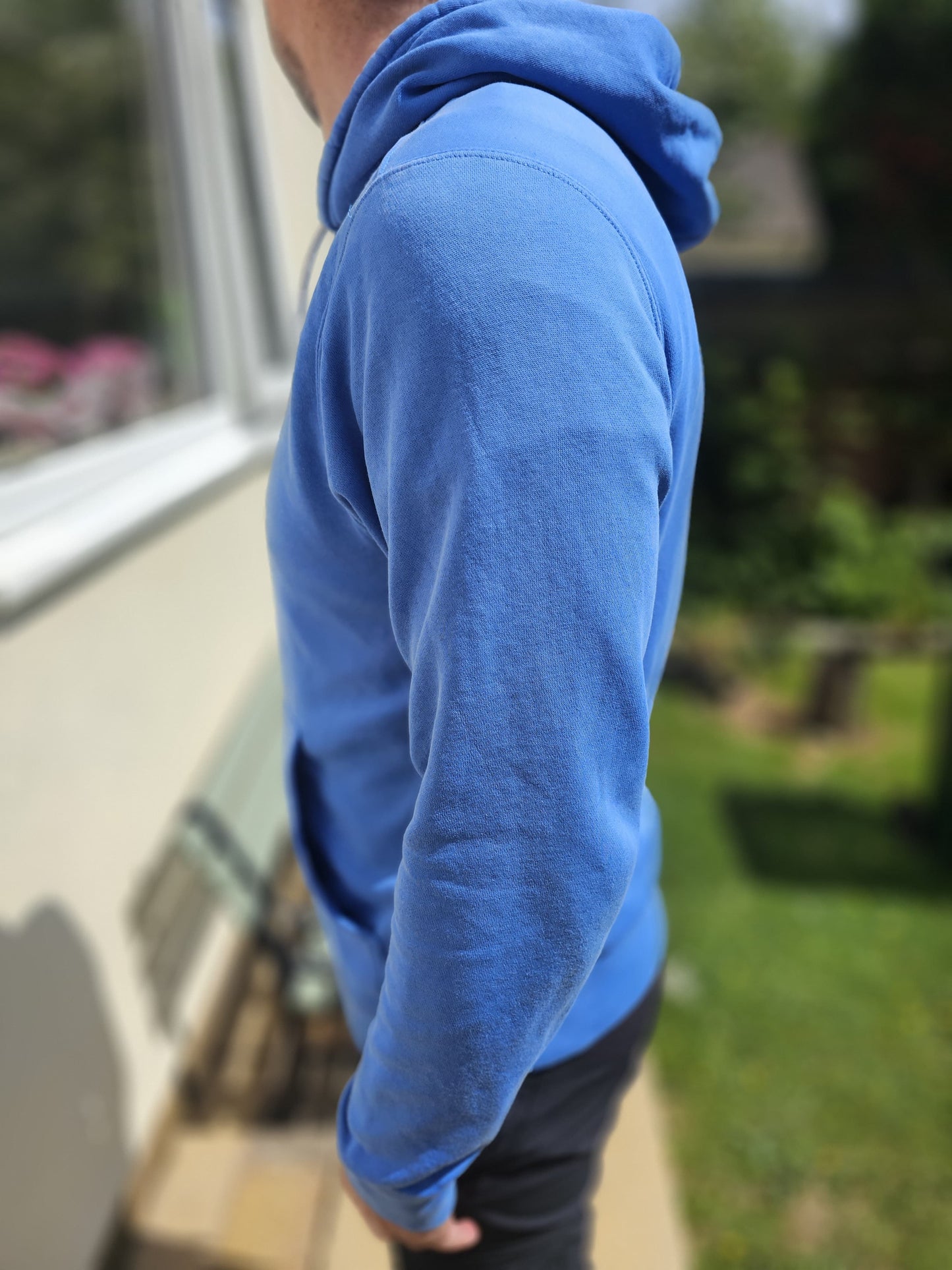 Nike SB Skateboarding Blue Big Spellout Unisex Hoodie - M/Medium