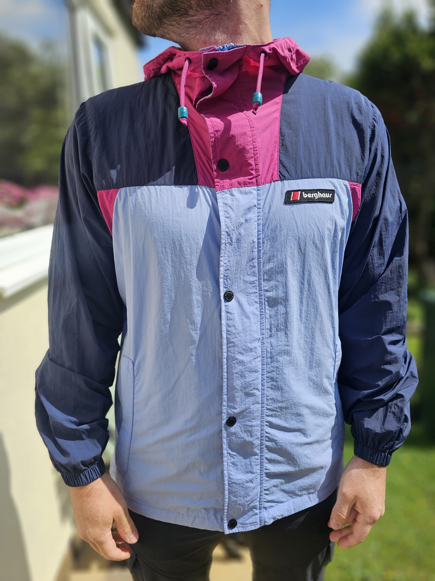 Berghaus Unisex Windbreaker 21 Full Zip Jacket - L/Large