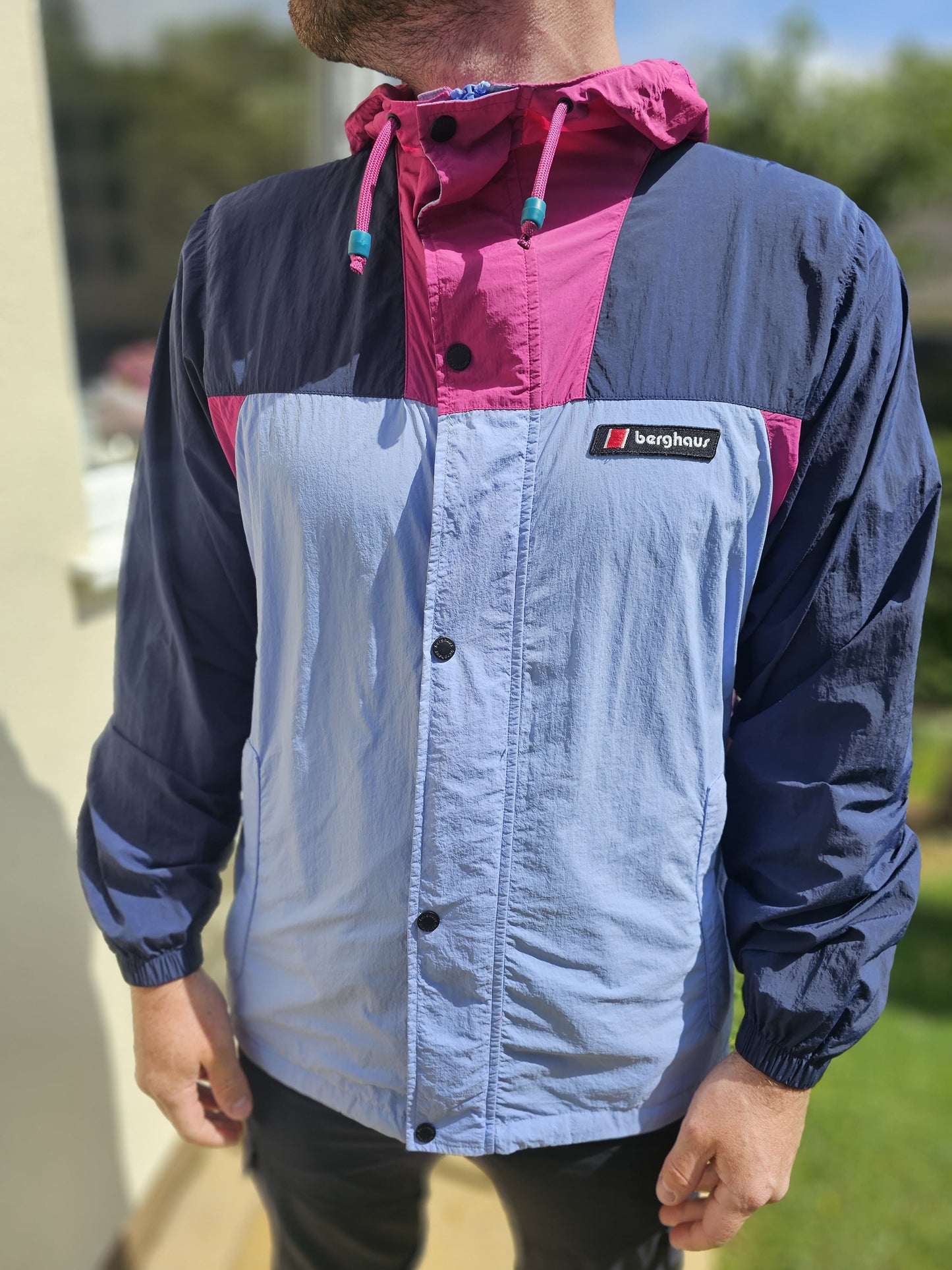 Berghaus Unisex Windbreaker 21 Full Zip Jacket - L/Large
